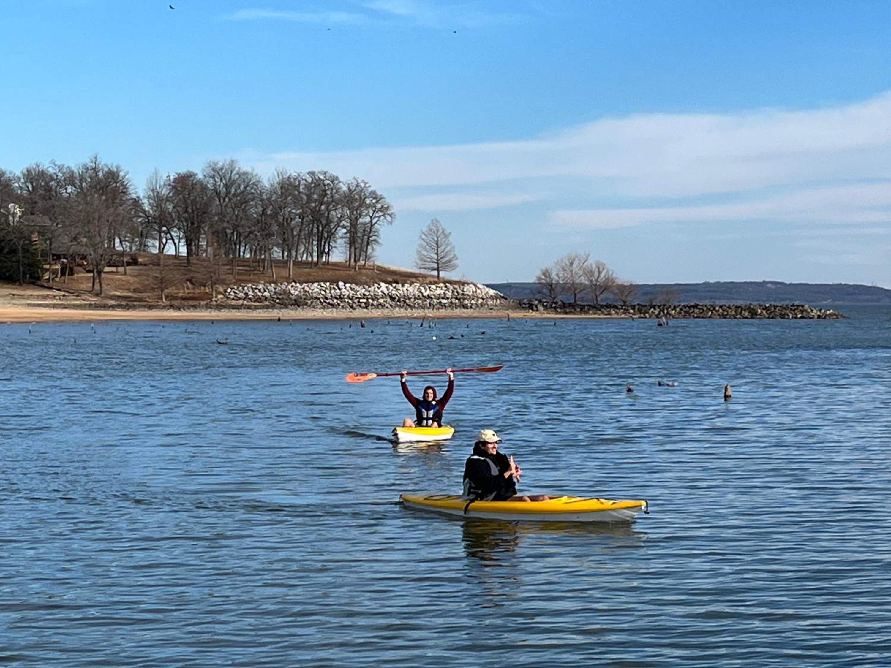 Owl Hoot Lake Retreat- Dock, beach & wooded haven! view 5