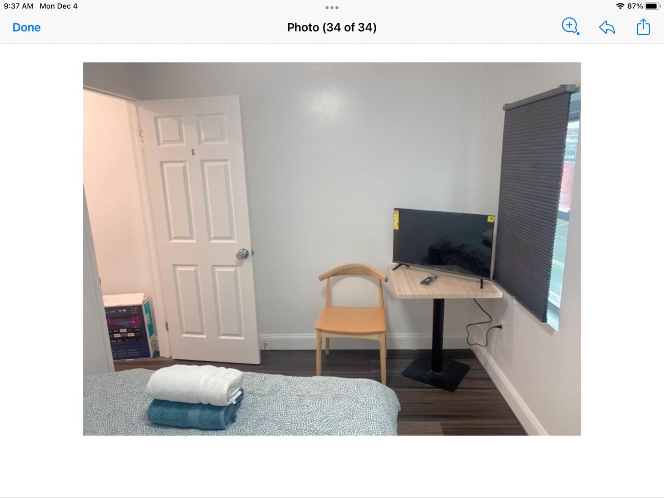 Stylist bedroom central of Baltimore