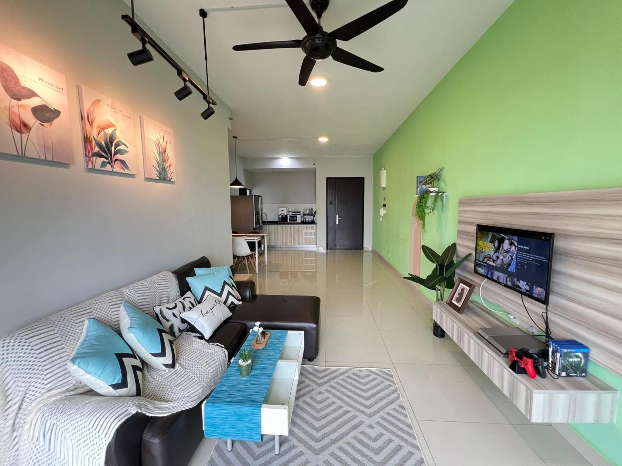 RiverView 8PAX 3BR in KBtown PS4, Netflix A-1-2