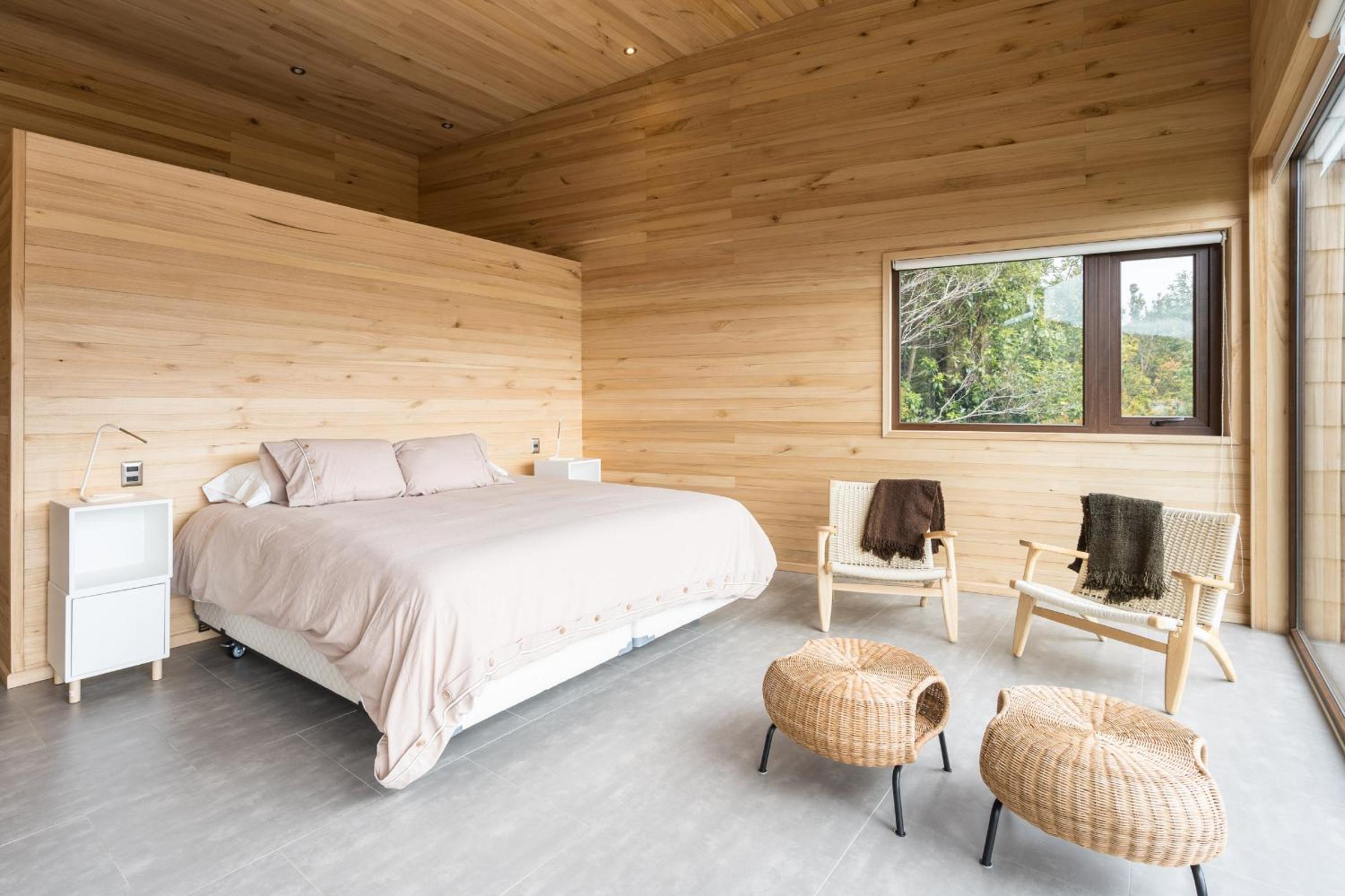 Casas Martín Pescador, Lago Huillinco, Chiloe