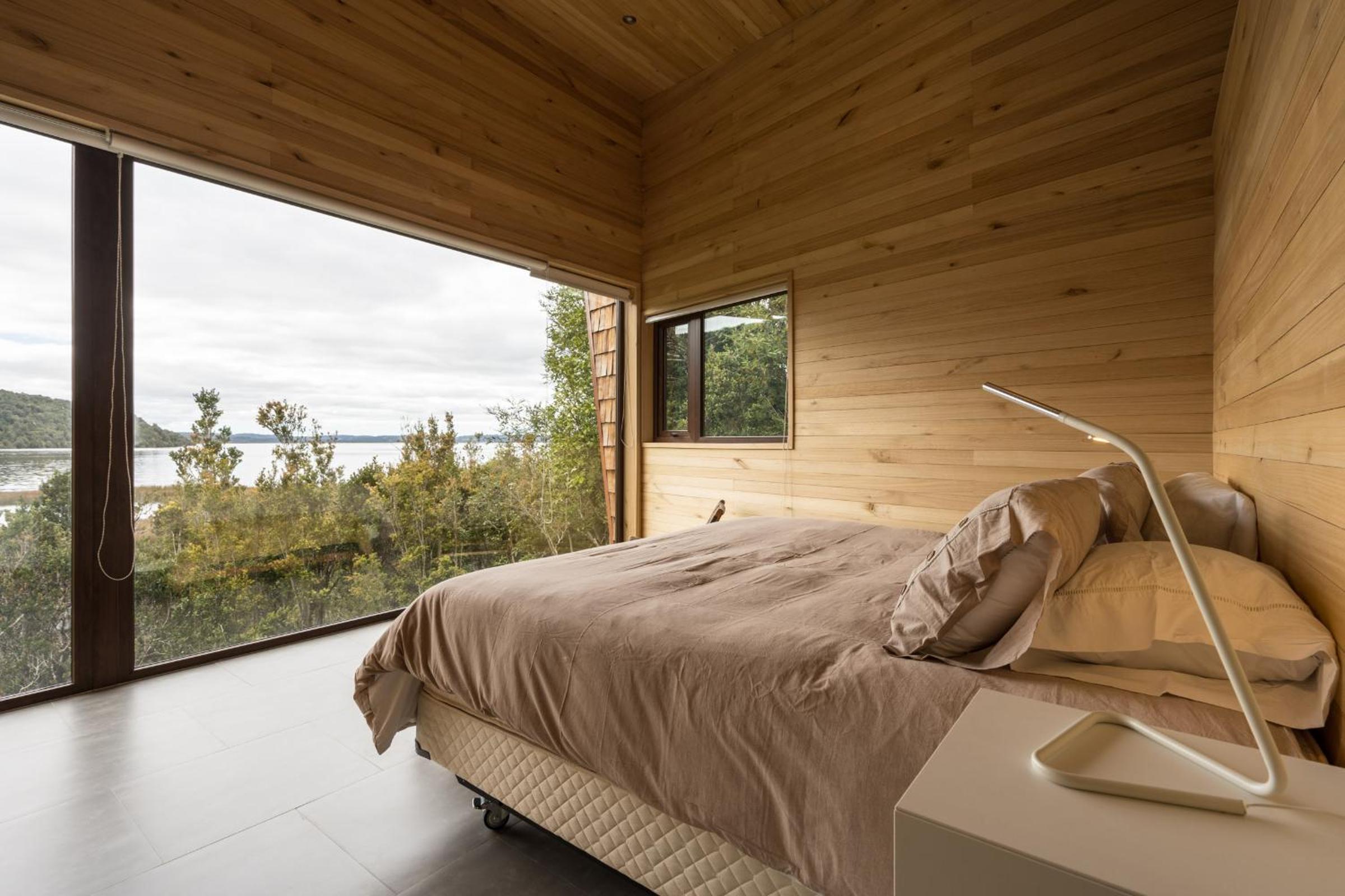 Casas Martín Pescador, Lago Huillinco, Chiloe