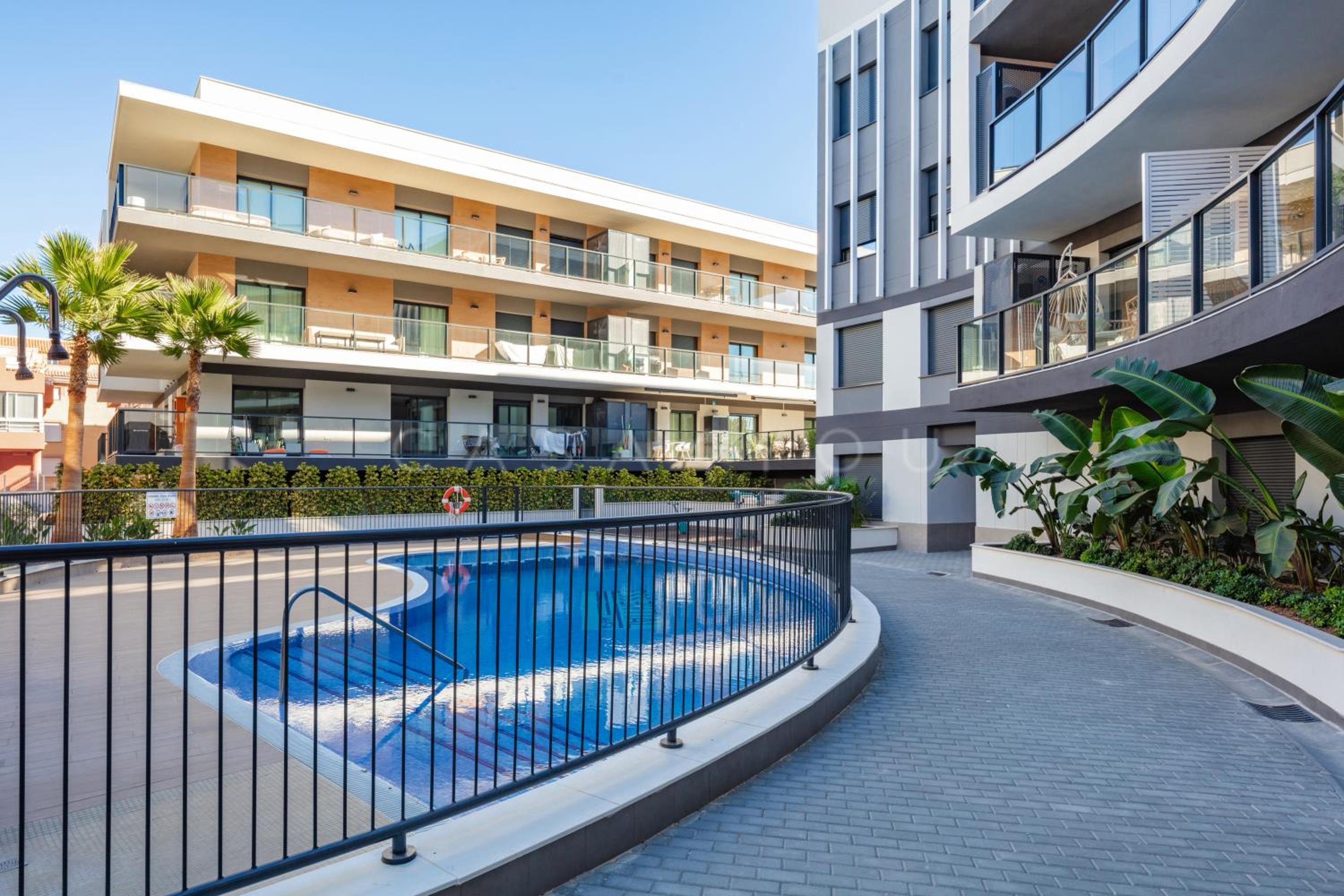 Casa Nimasa in Javea! Geweldig penthouse met dakterras en jacuzzi