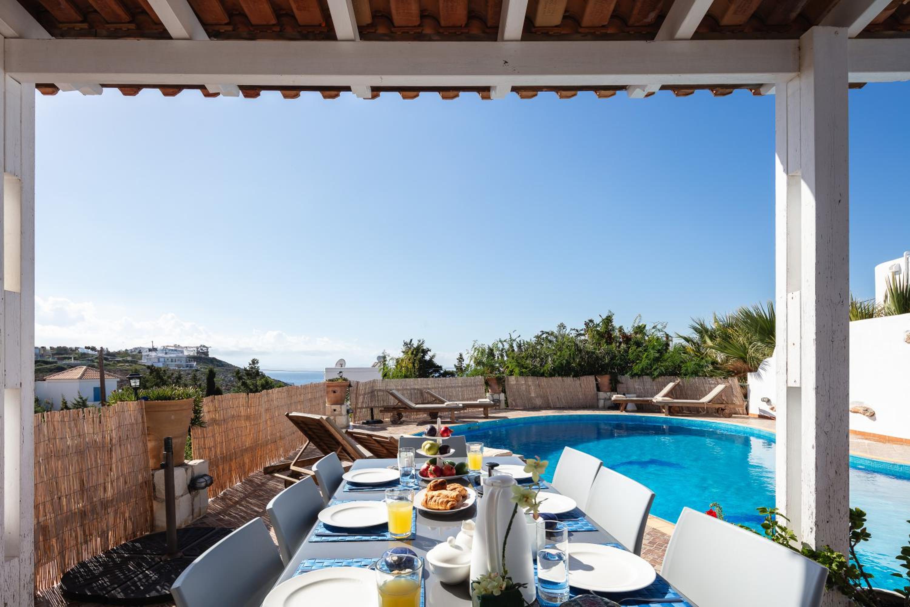 Villa Aliki ,Aegean Sea Breeze 750m from the Beach! view 4
