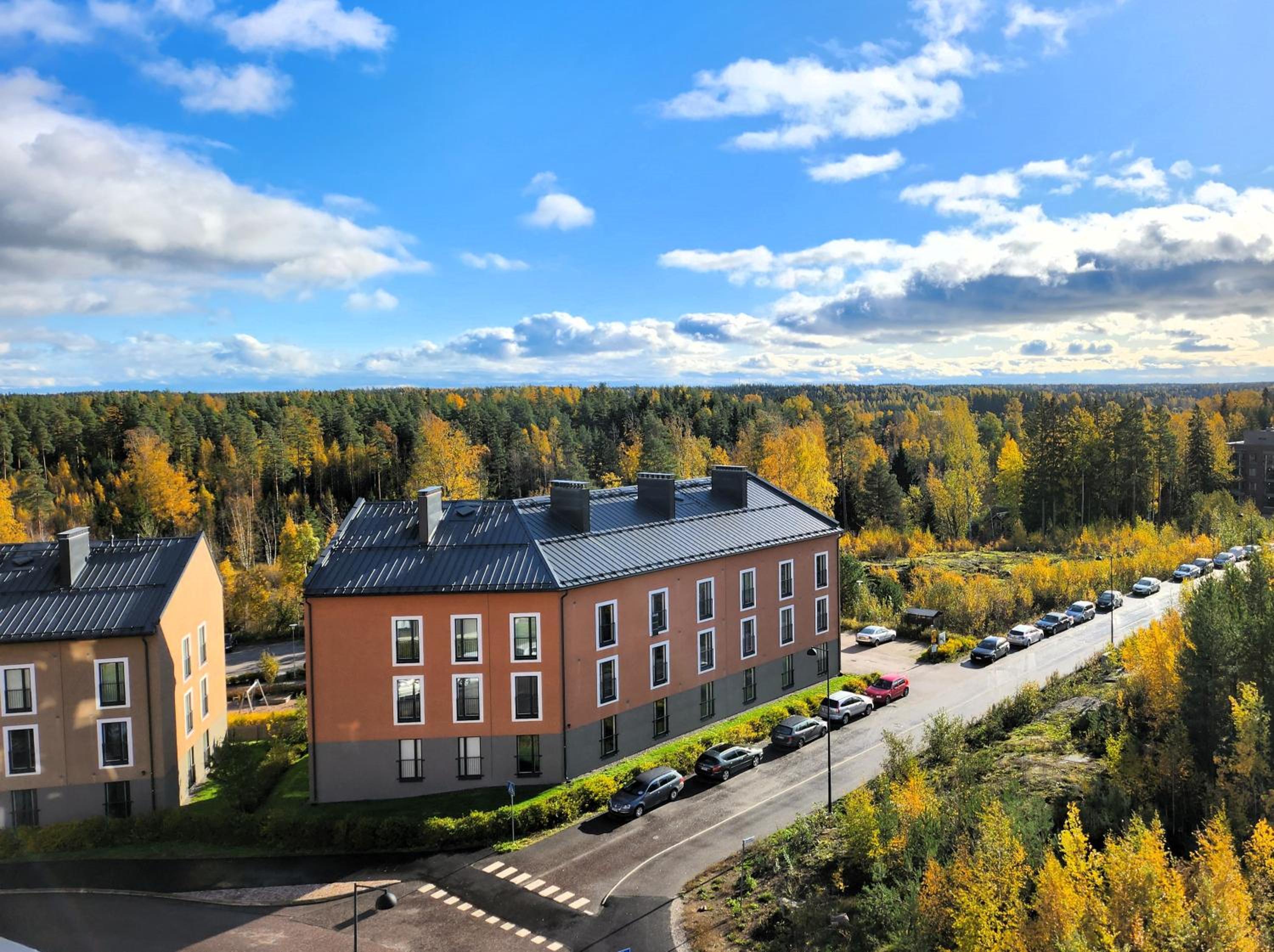 Tasokas 2 h + k + s Söderkullassa - huikeat näköalat view 2
