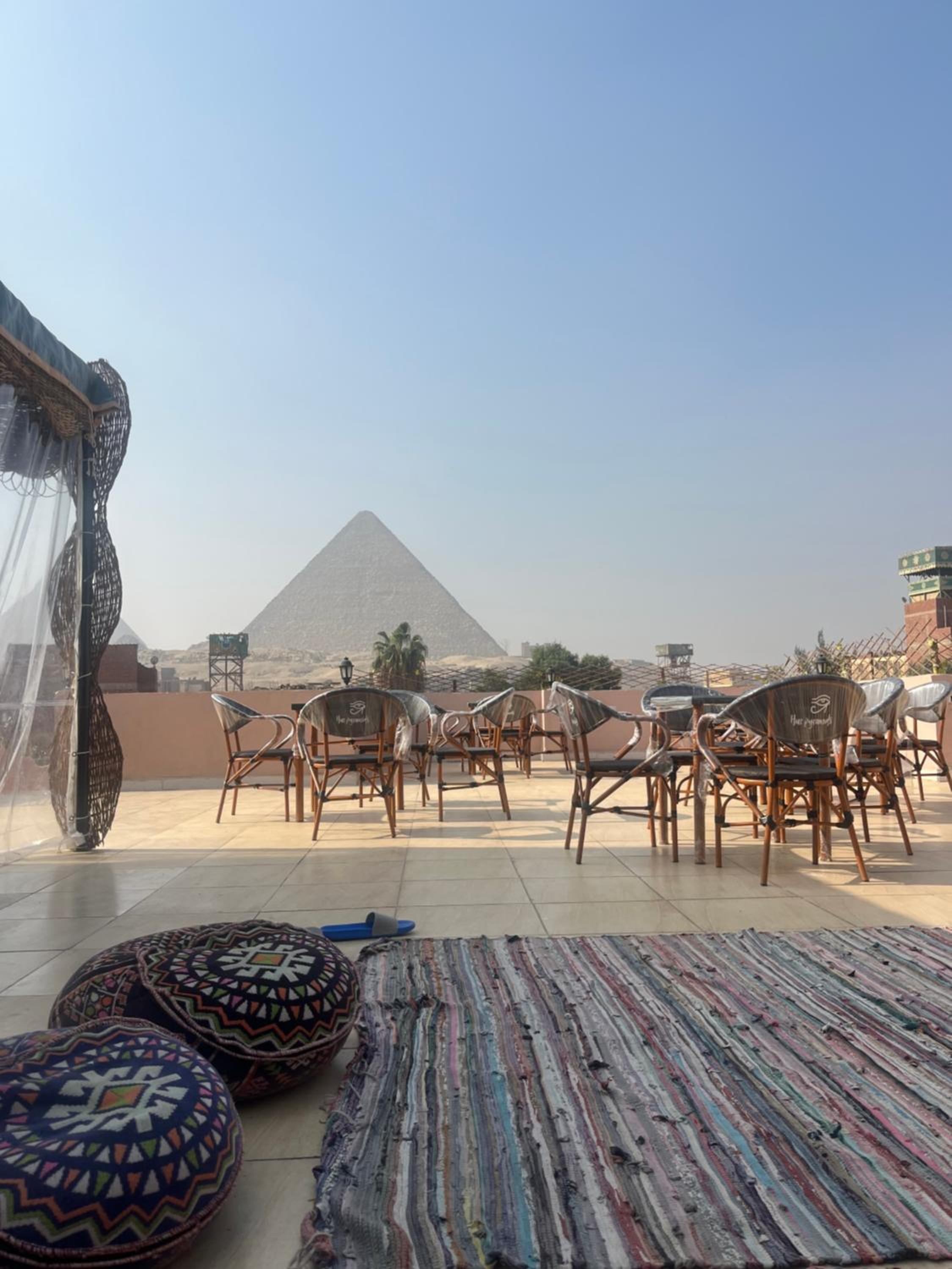 Badr pyramids view
