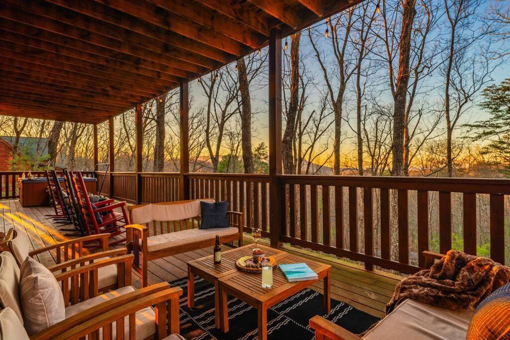 Cozy cabin, crackling fire, and hot tub magic! view 4