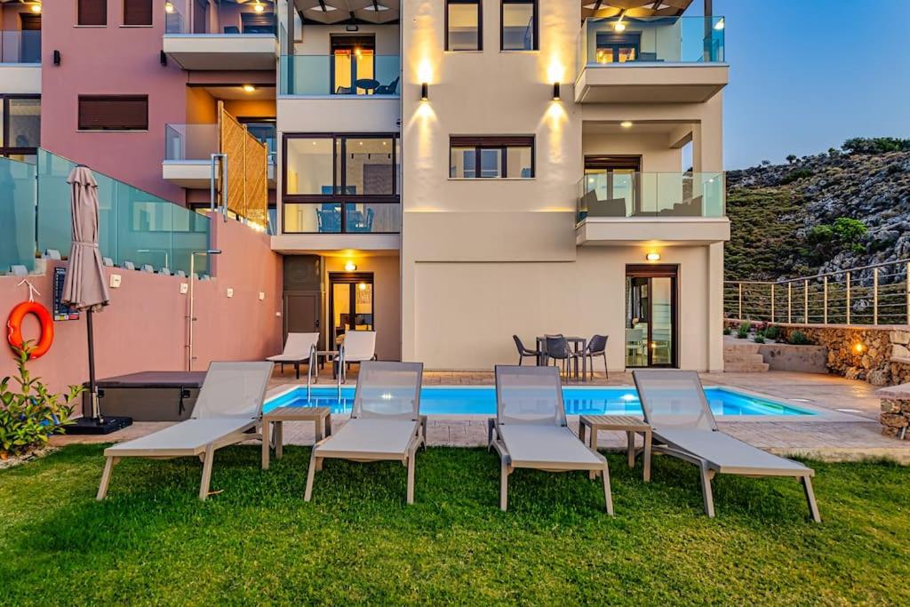 Apartment Lia with private eco pool - Amazing view view 4