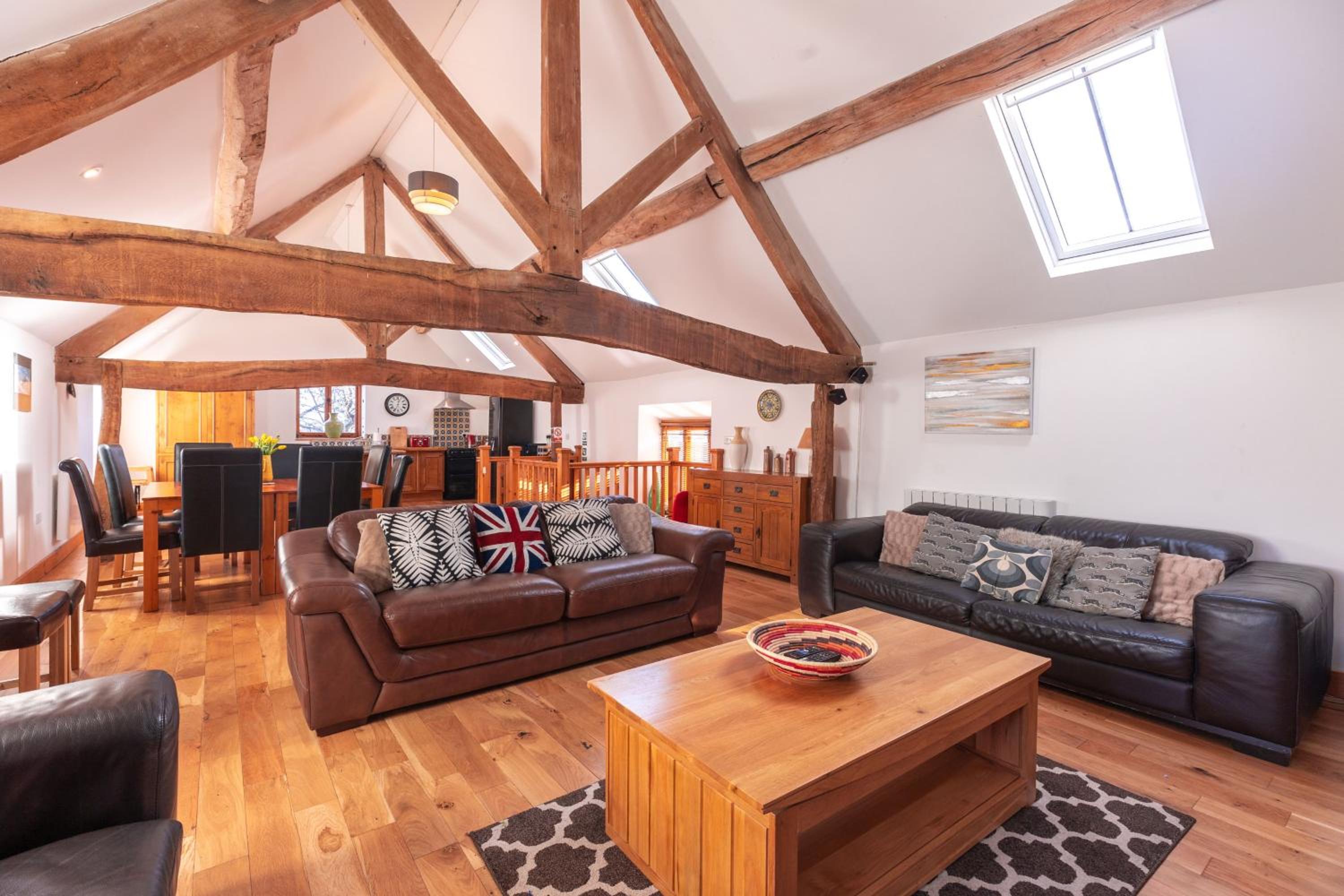 ryton grange hay barn sleeps 6 view 2