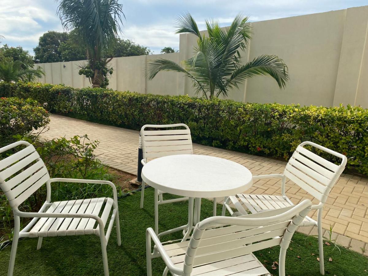 outdoor BBQ area