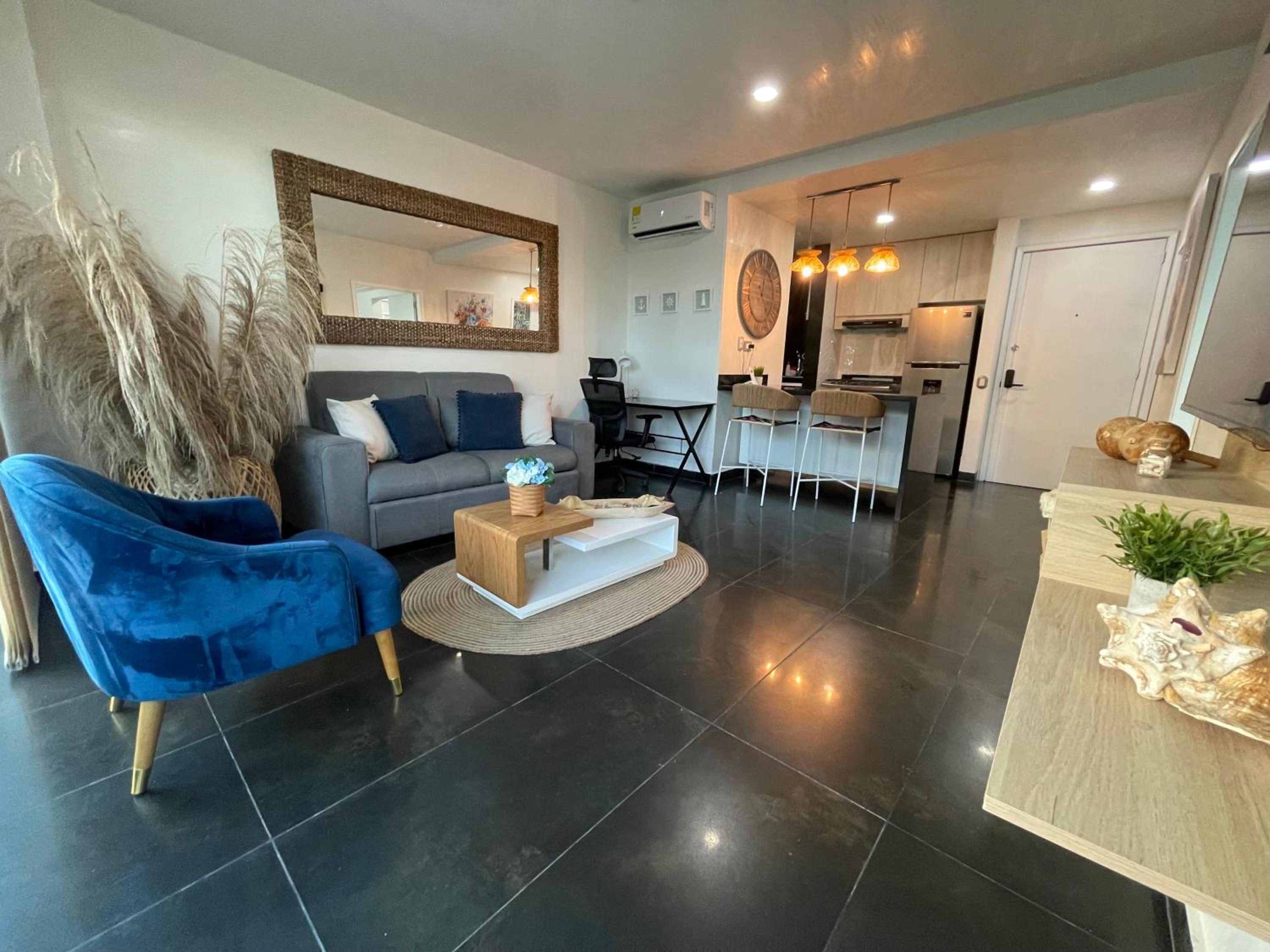 Relaxed Apto On The Beach - Terrace-1 BR-1BATH