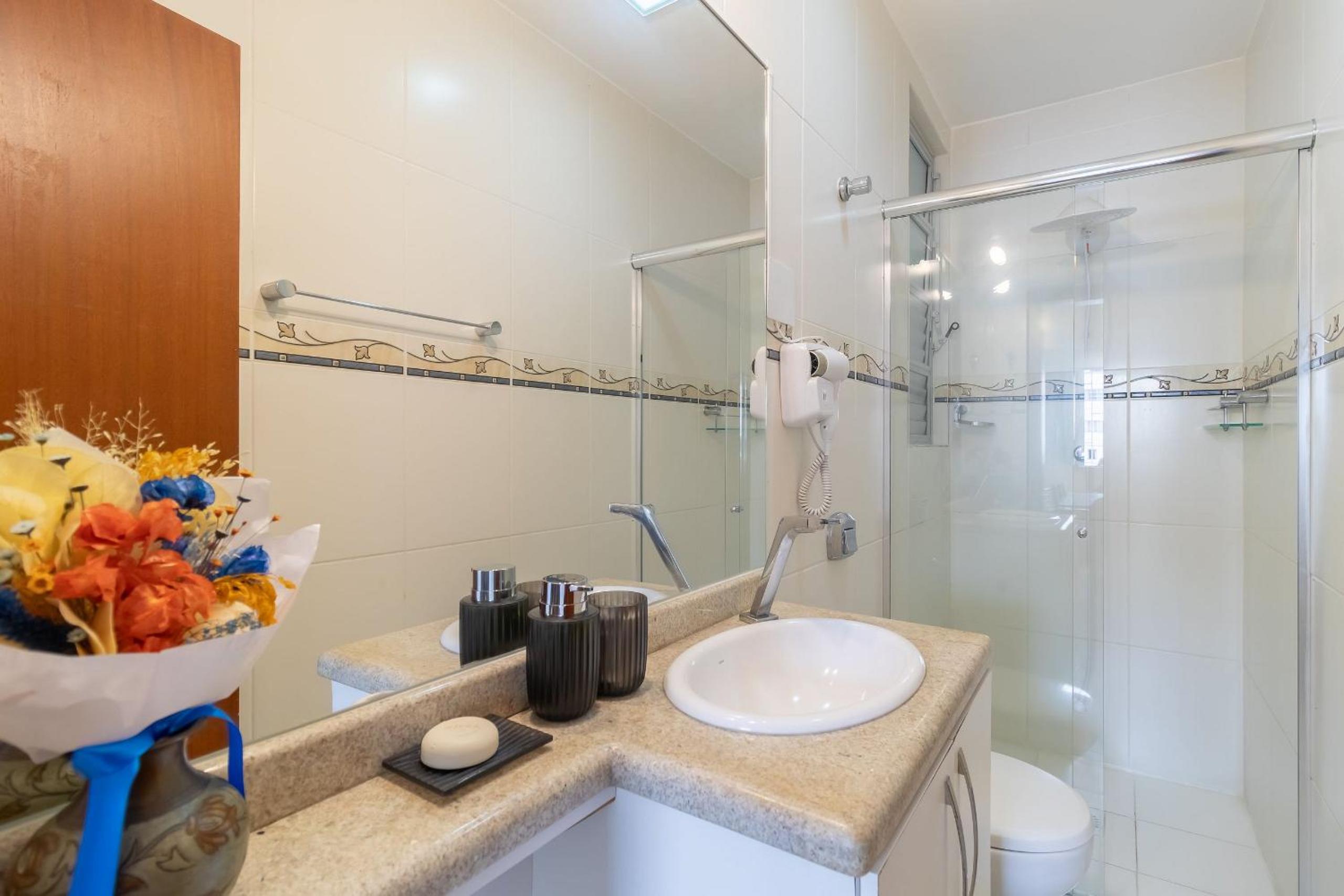 Apart great location center of Floripa ELY0201