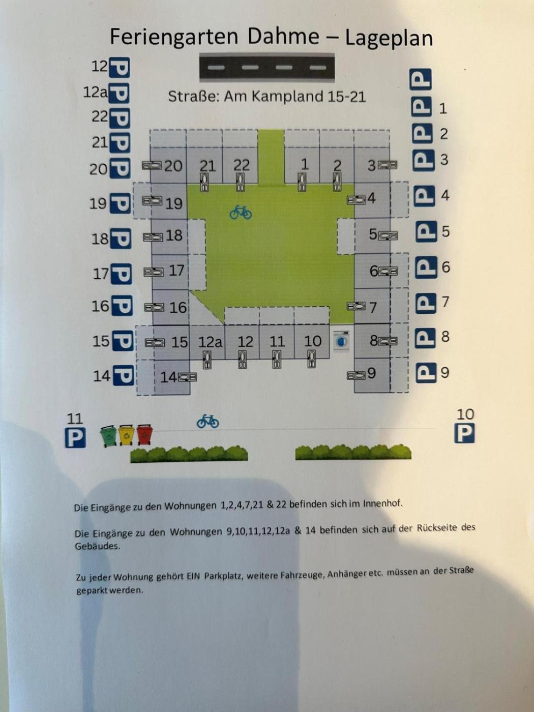Feriengarten Dahme W 18