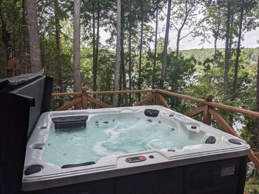 Waterfront 25 mins to Tremblant w/Hot Tub & Sauna
