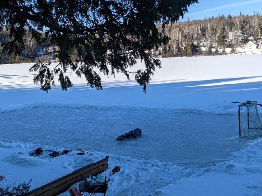 Waterfront 25 mins to Tremblant w/Hot Tub & Sauna