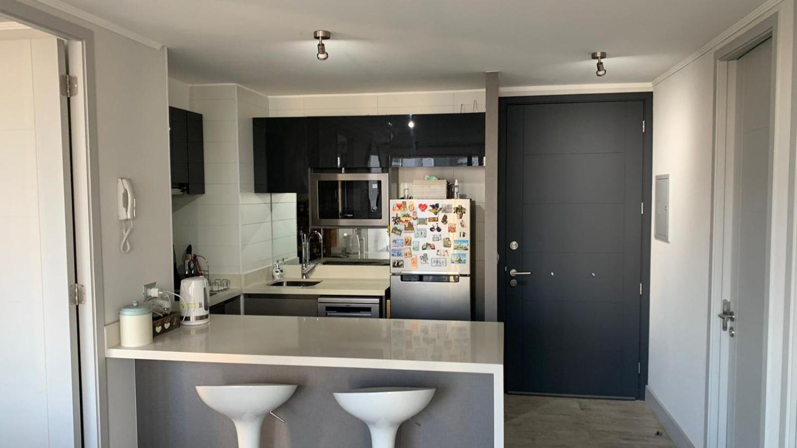 Hermoso y comodo Departamento con vista al mar, costas de montemar