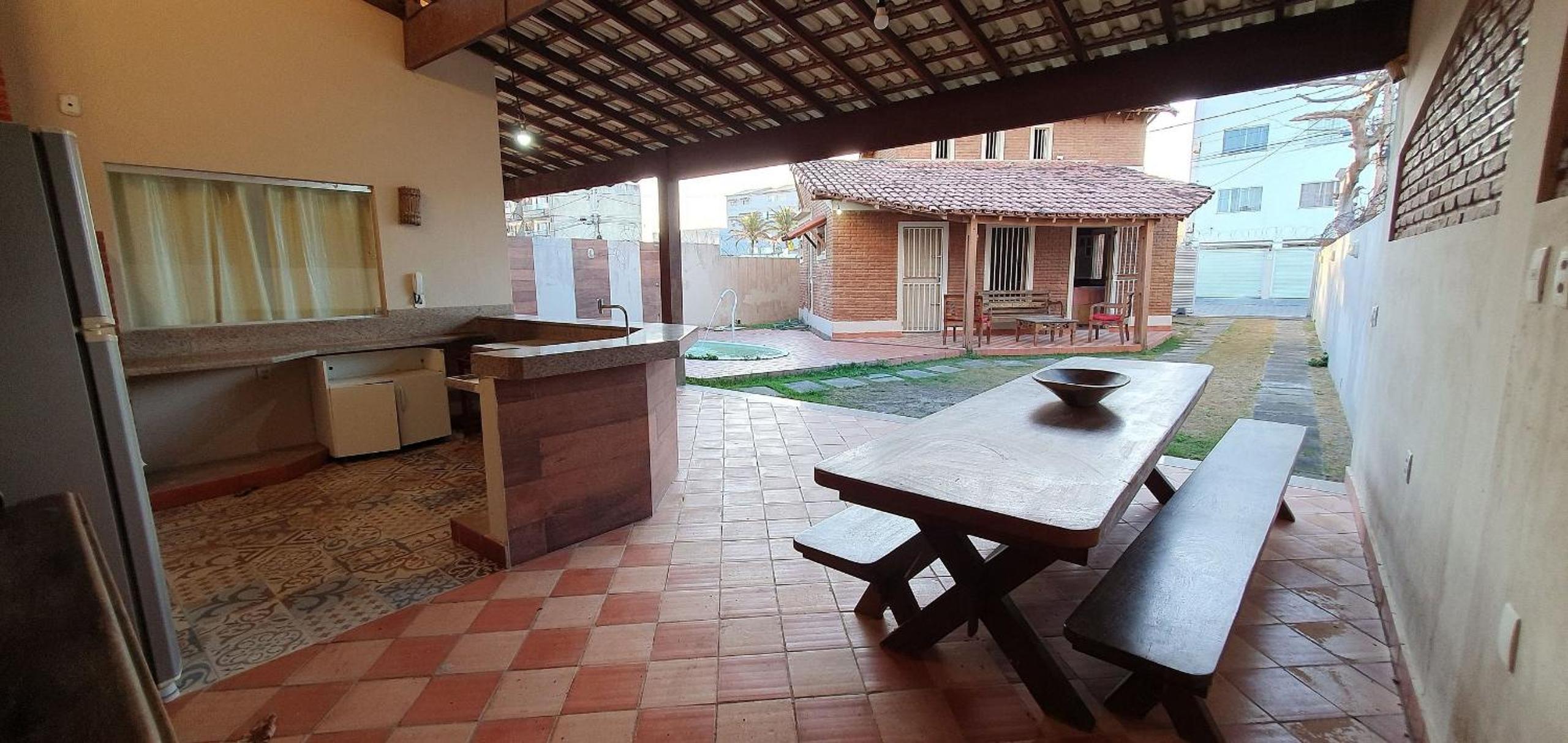 Casa Sol&Mar com Piscina na Beira da Praia Guriri