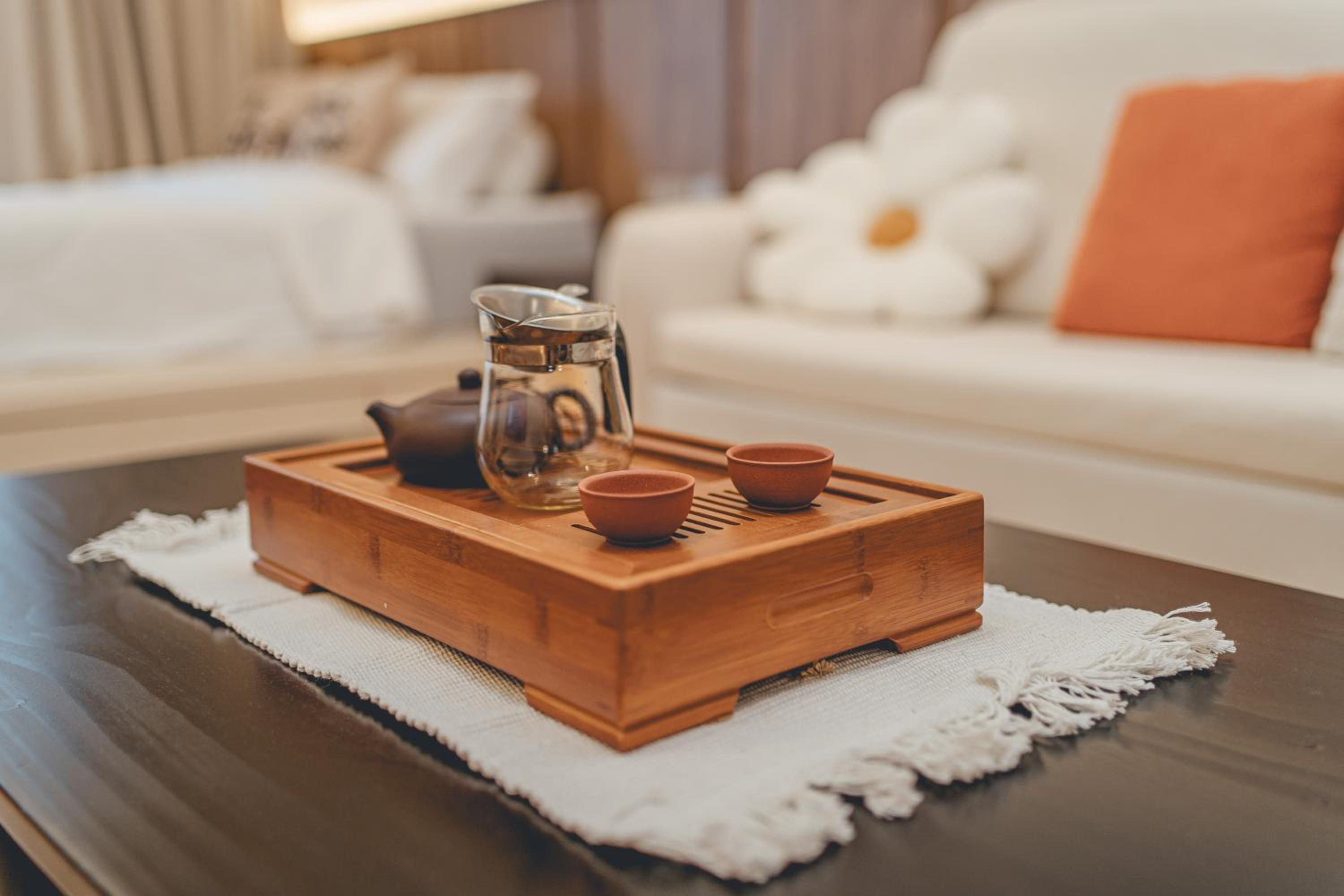 MUJI Style Wooden Furniture Central Park Tampoi by Our Stay