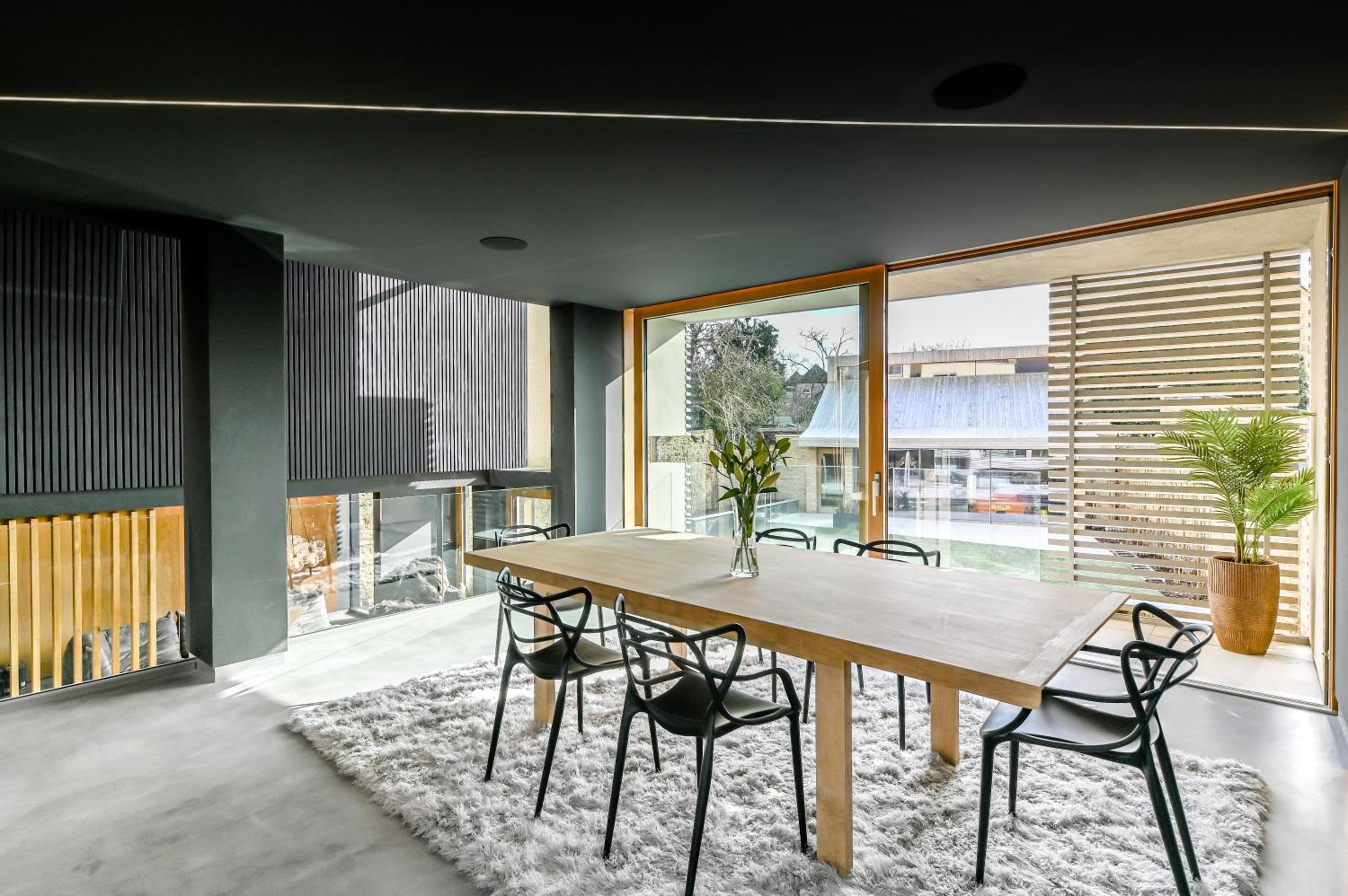 Contemporary home in historic town view 2
