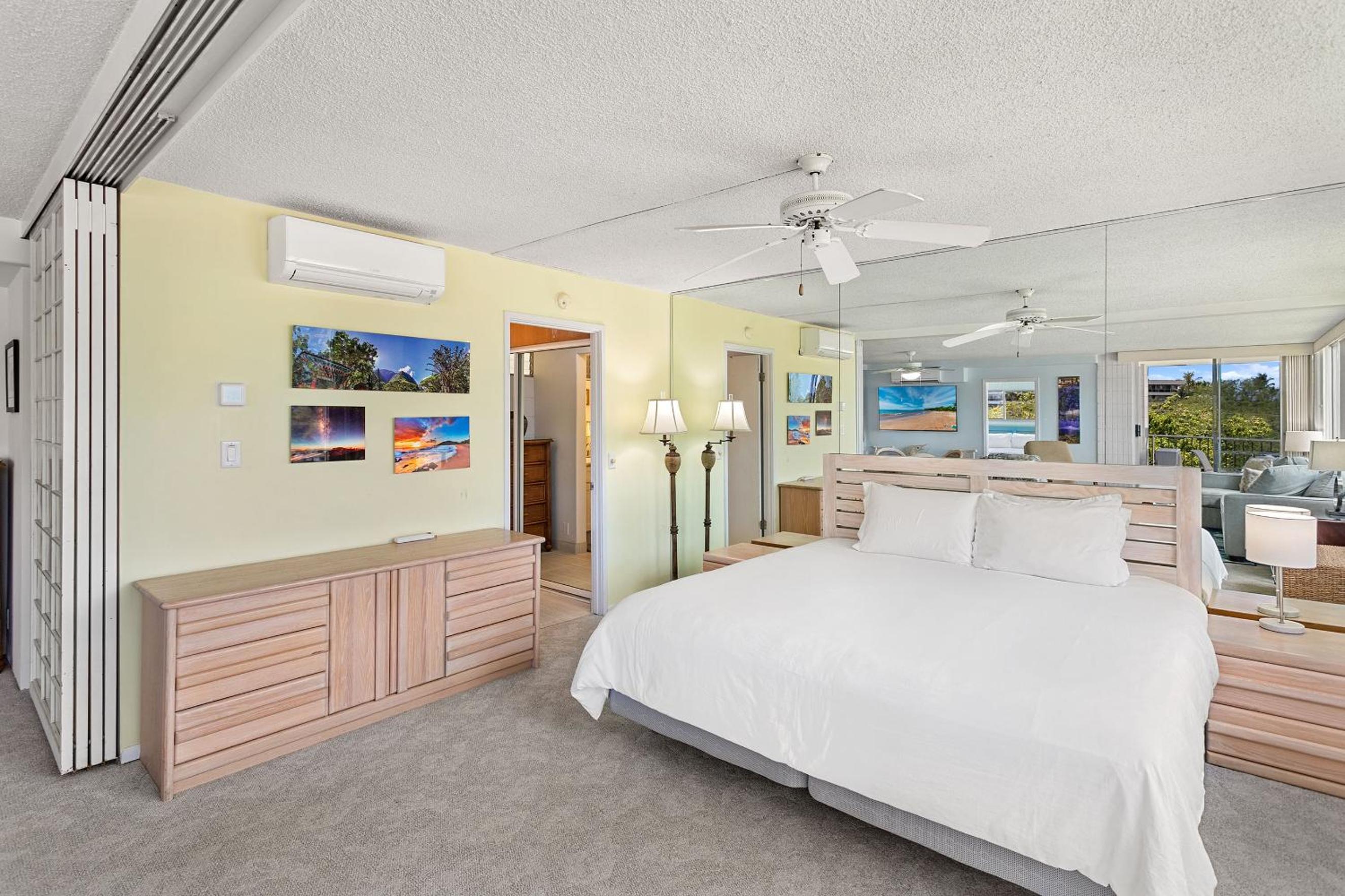 Haleakala Shores A-301, Panoramic Views, Split AC