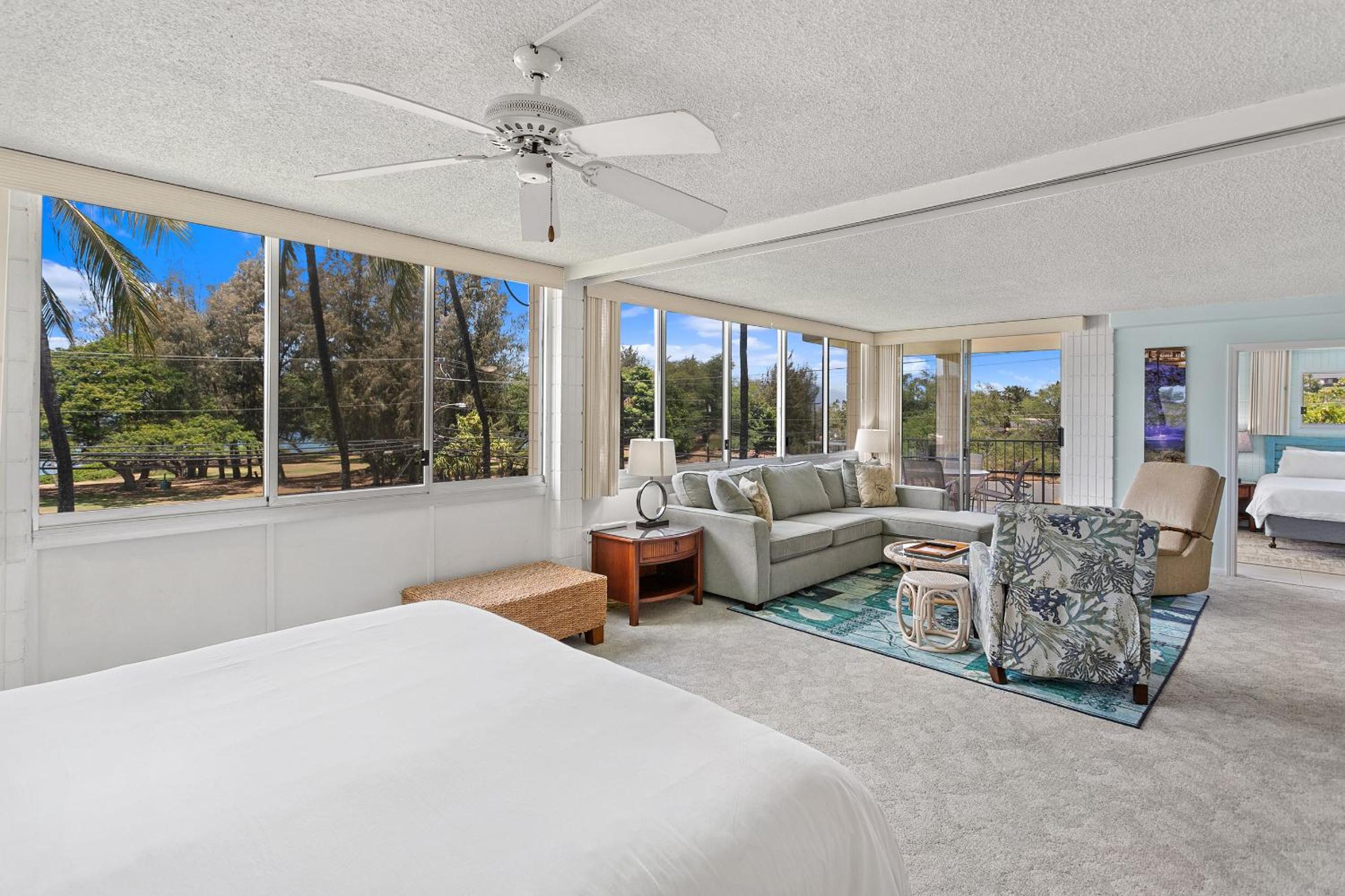 Haleakala Shores A-301, Panoramic Views, Split AC