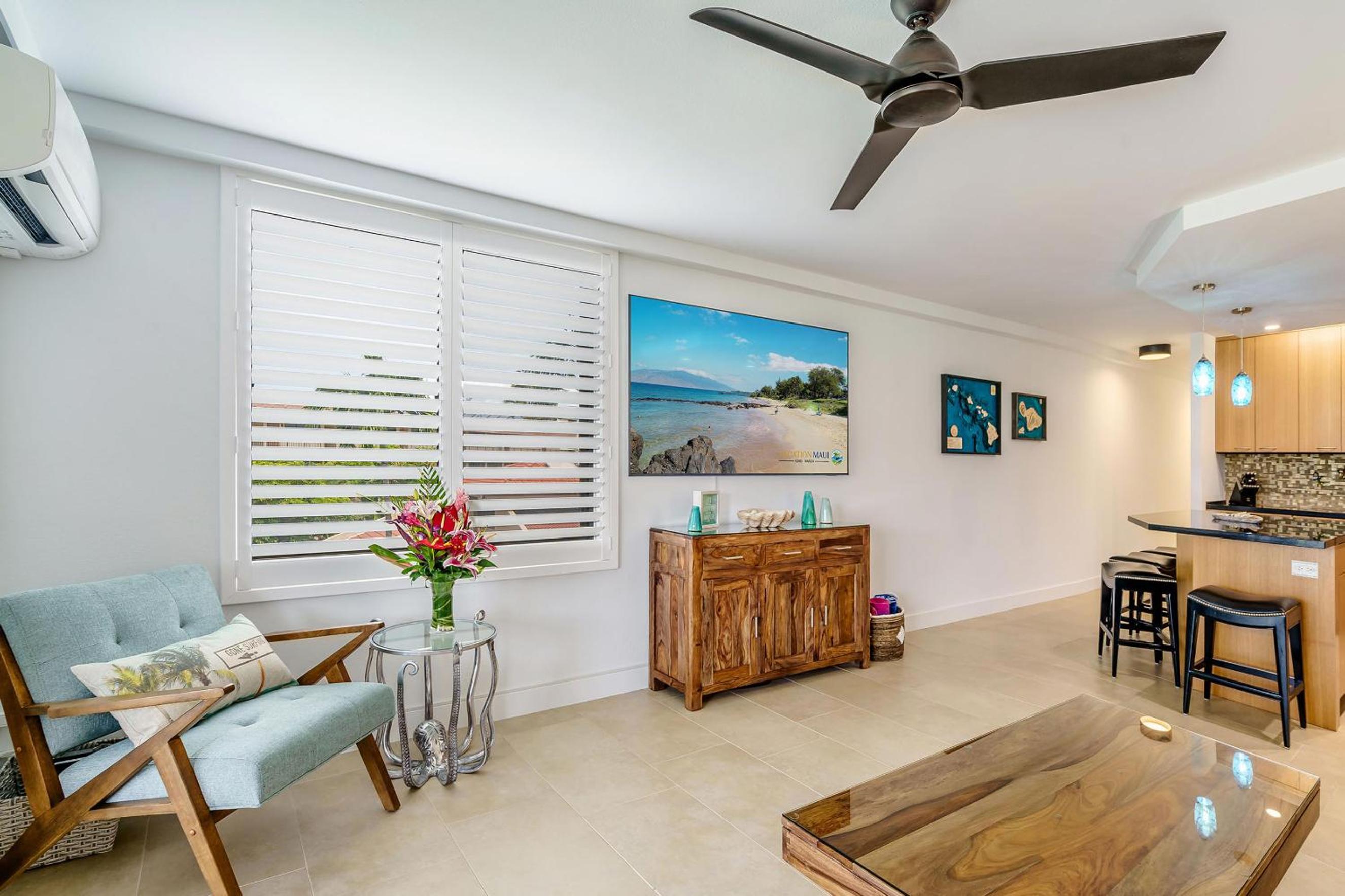 Kamaole Sands 1-307 - Stunning Renovation, New AC!
