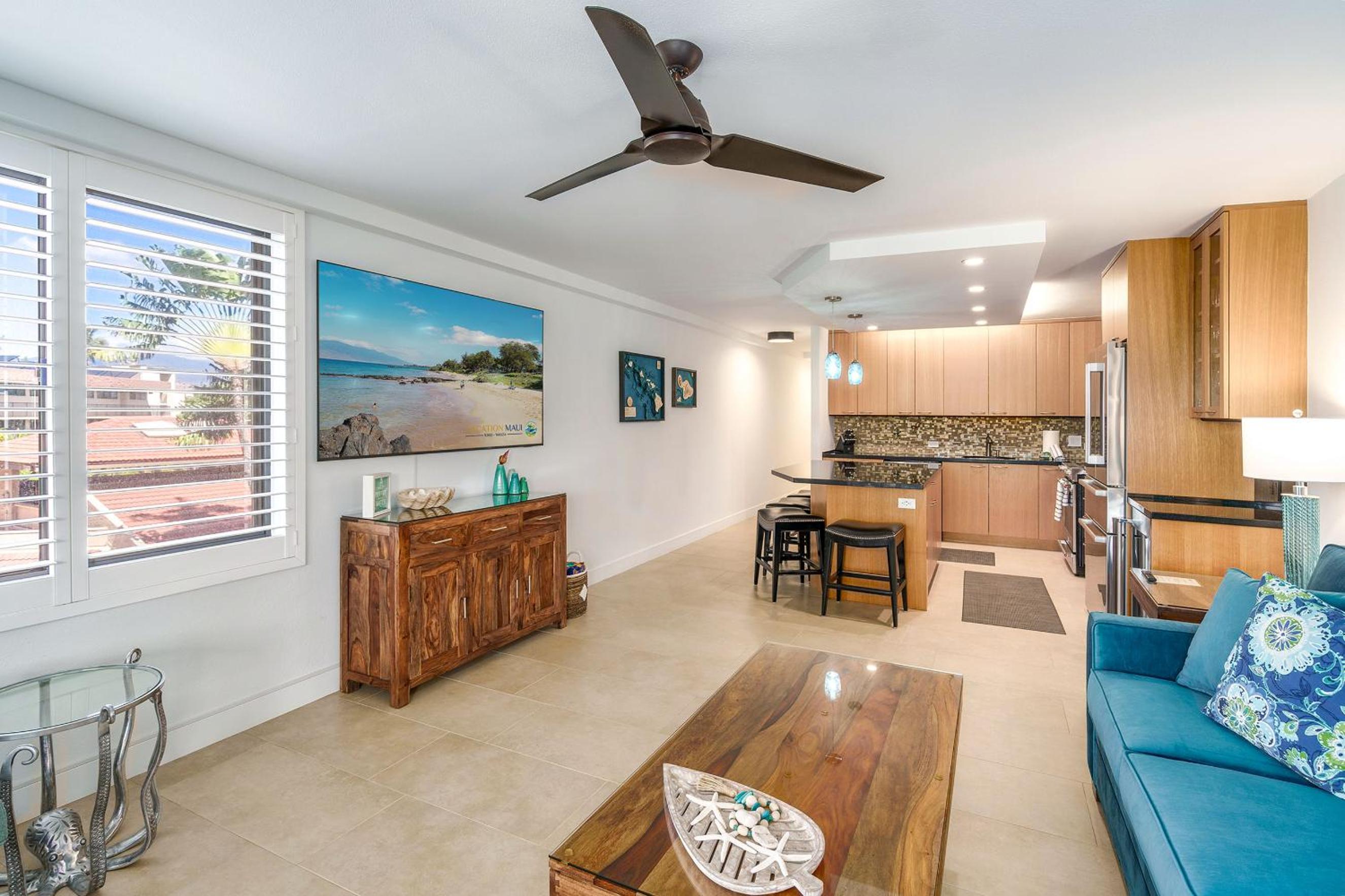 Kamaole Sands 1-307 - Stunning Renovation, New AC!