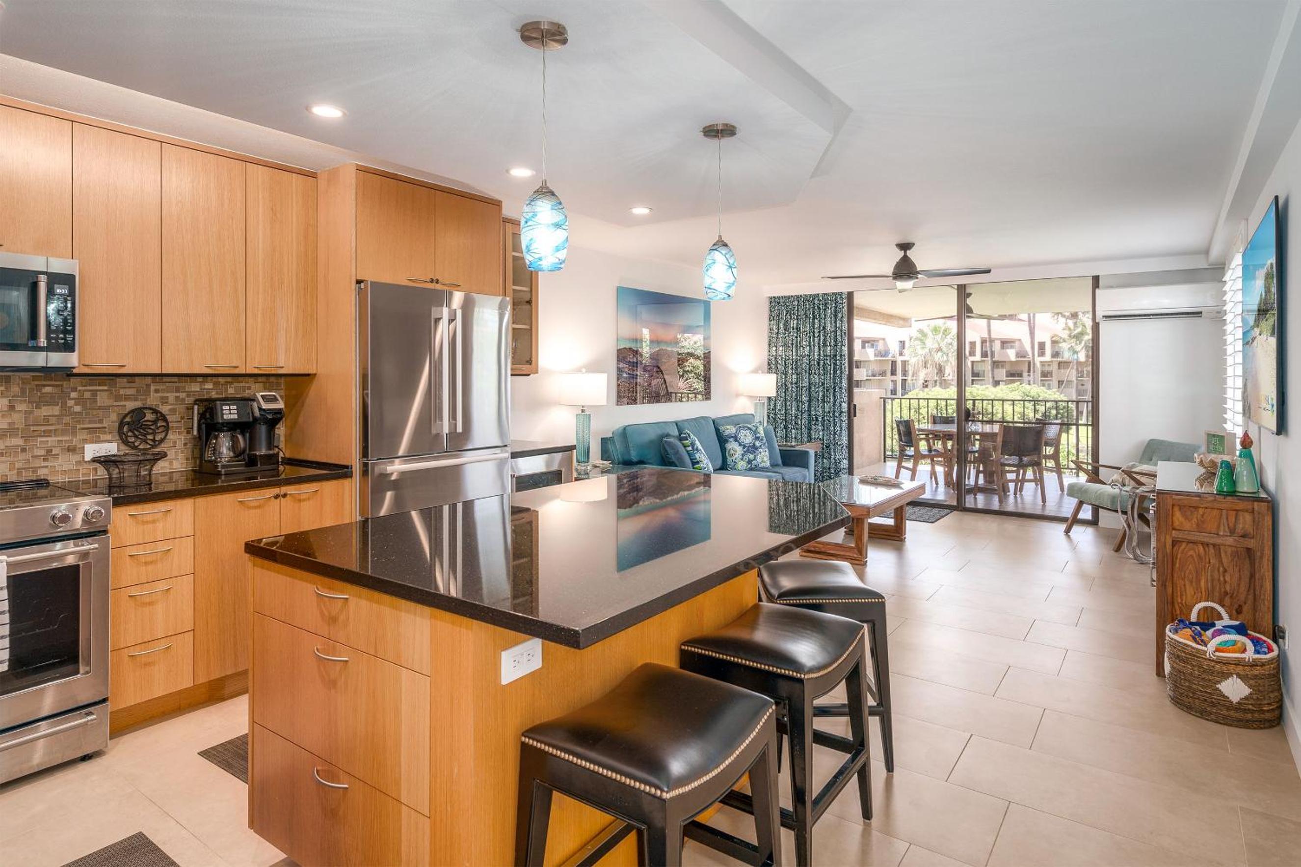 Kamaole Sands 1-307 - Stunning Renovation, New AC!