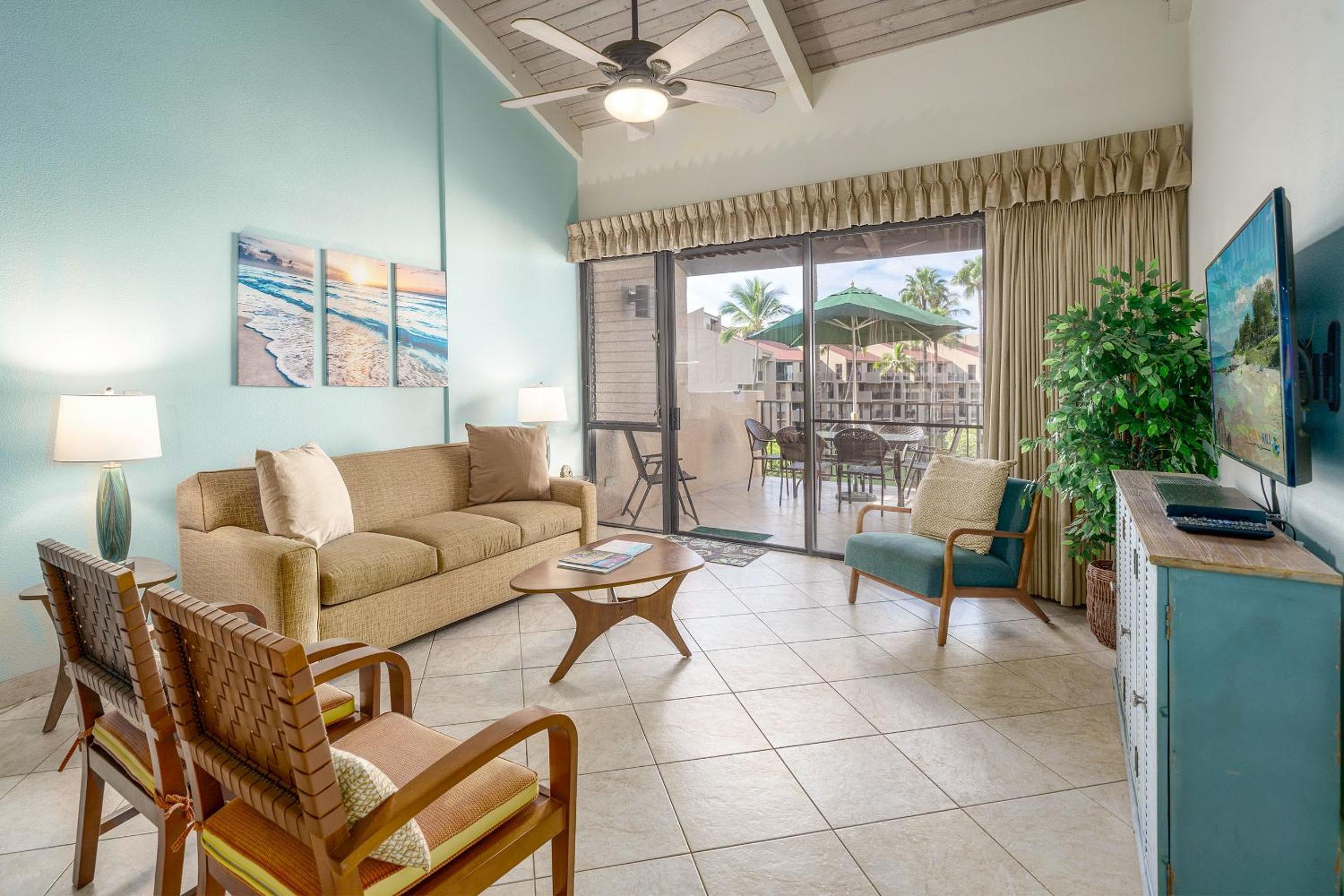 Kamaole Sands 1-403 - Spacious 2/2 with split AC!