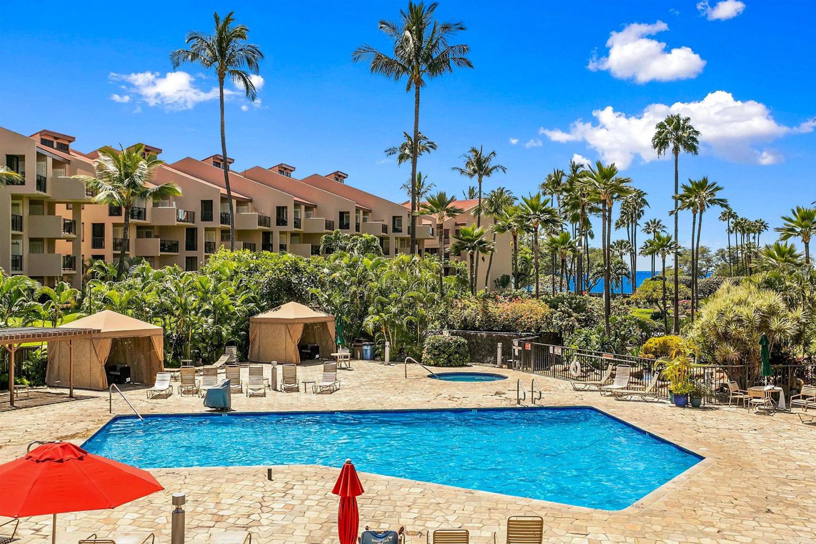 Kamaole Sands 1-403 - Spacious 2/2 with split AC!