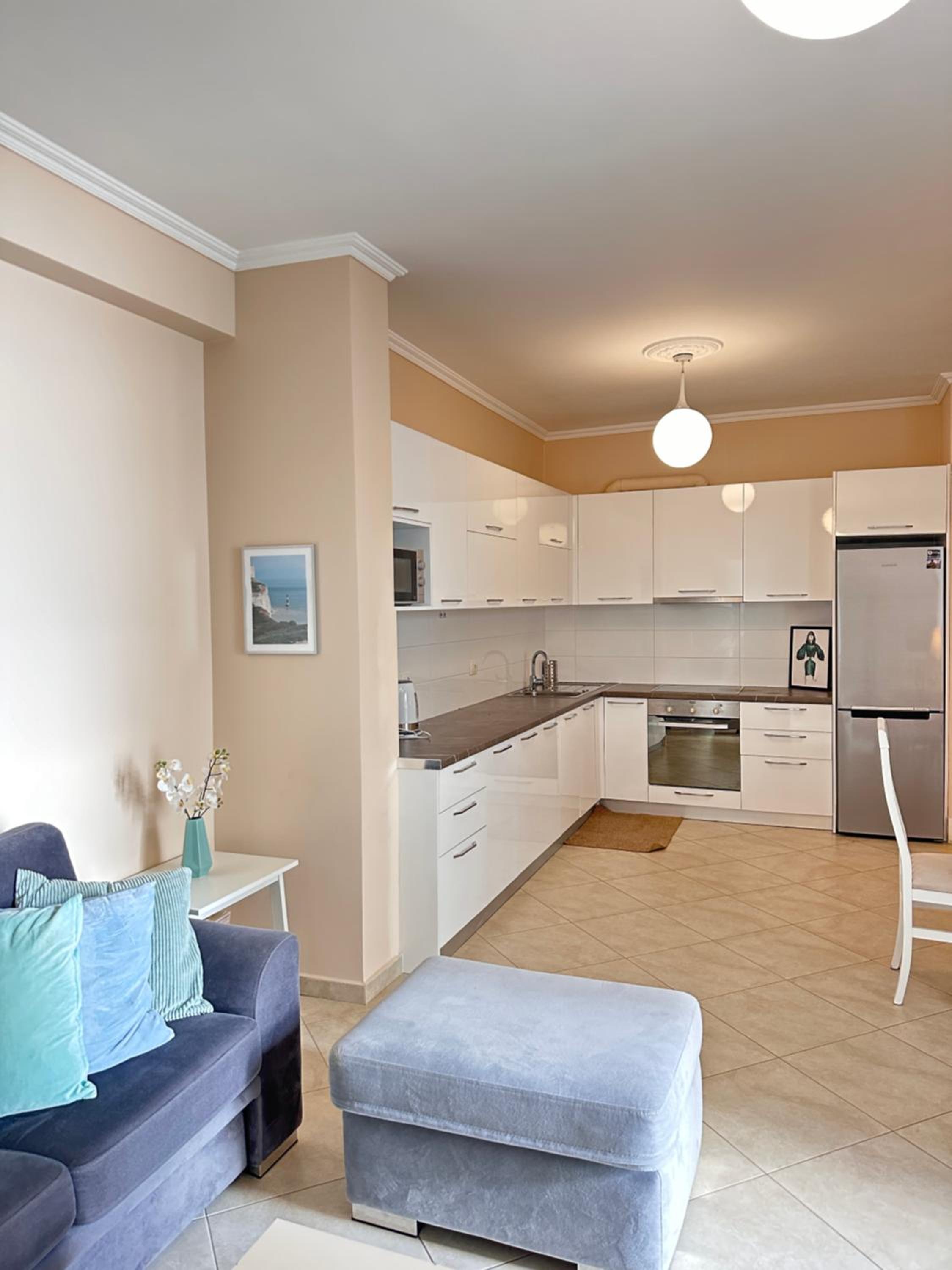 Blue Spacious Sea View Apartment