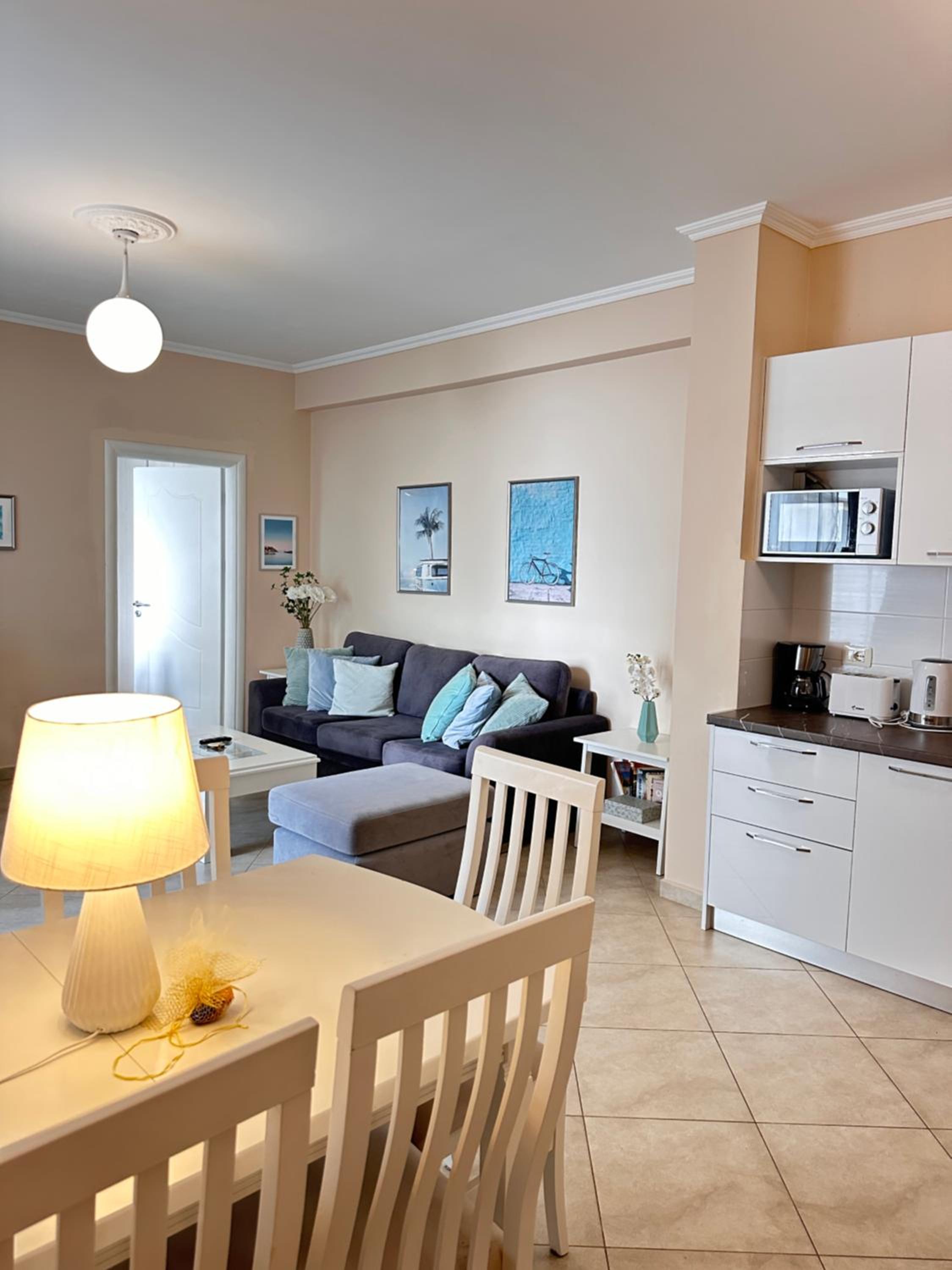 Blue Spacious Sea View Apartment