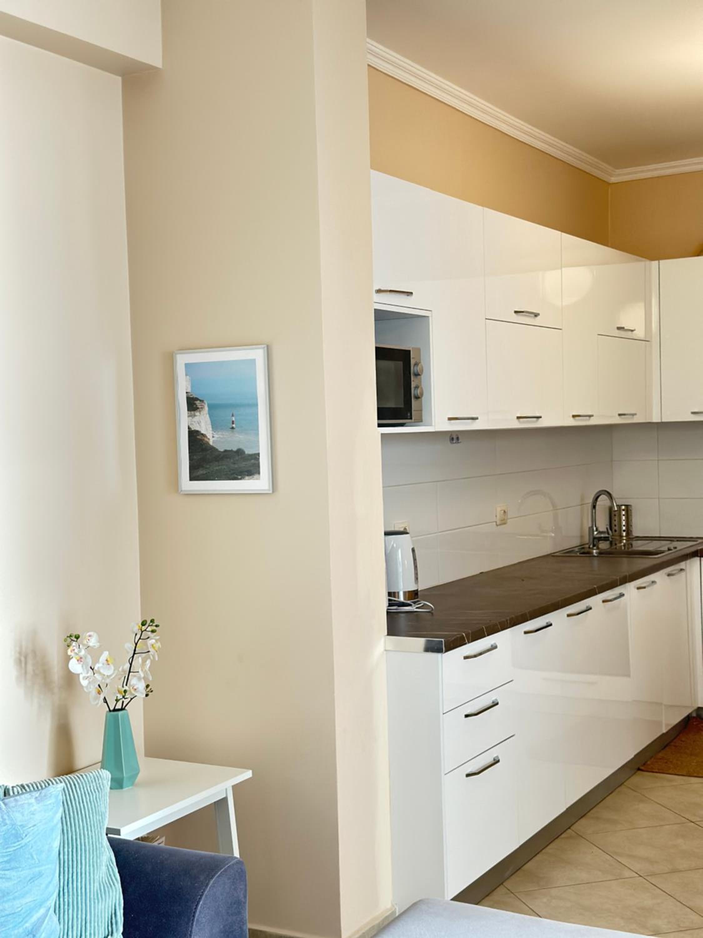 Blue Spacious Sea View Apartment