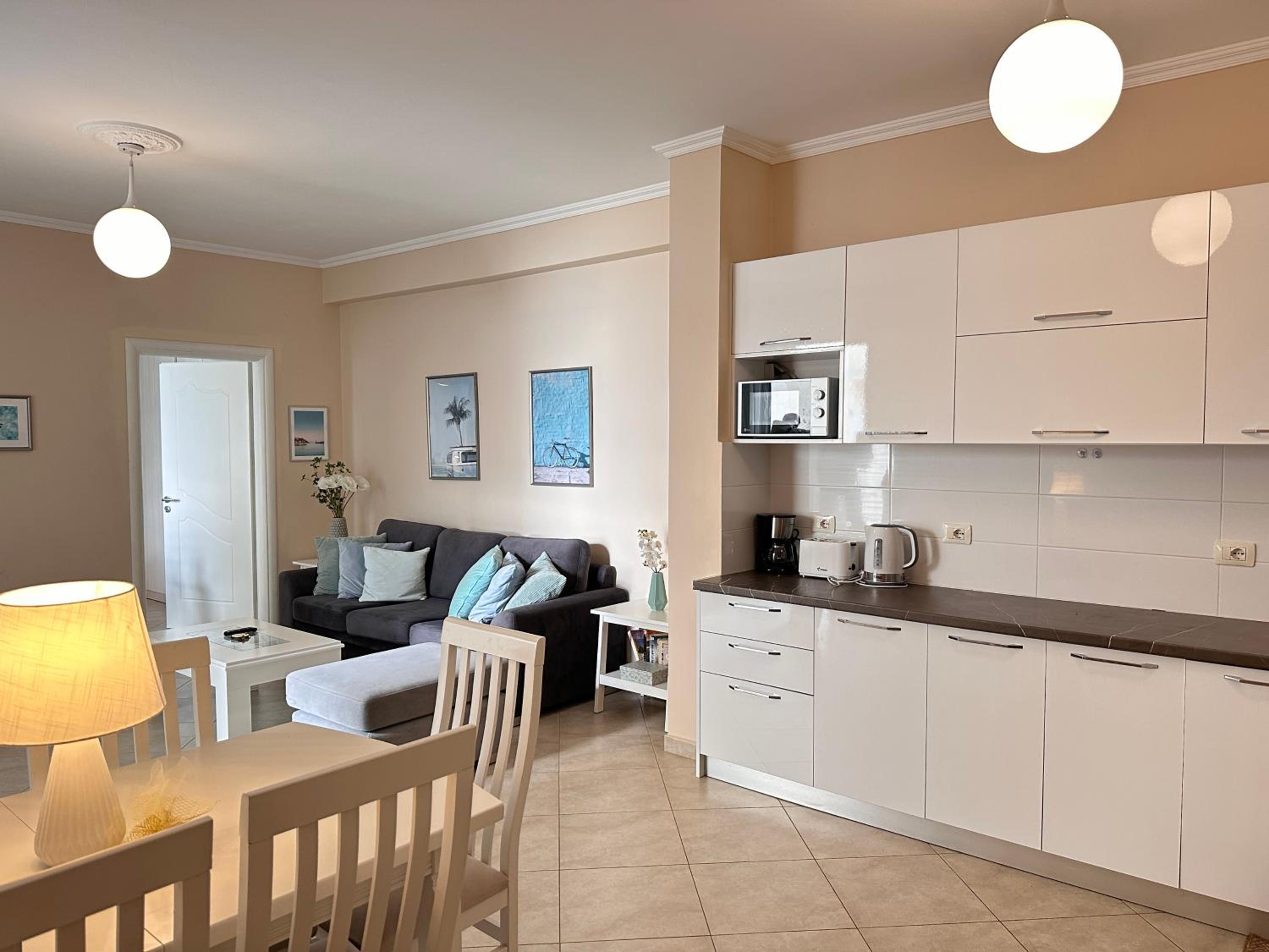 Blue Spacious Sea View Apartment