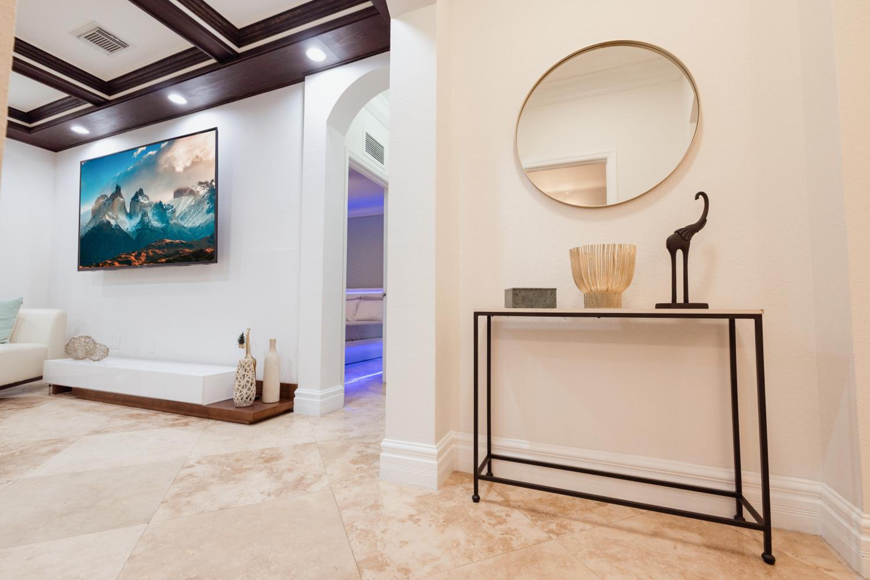 Miami Getaway Heated Pool Villa with Mini Golf & BBQ