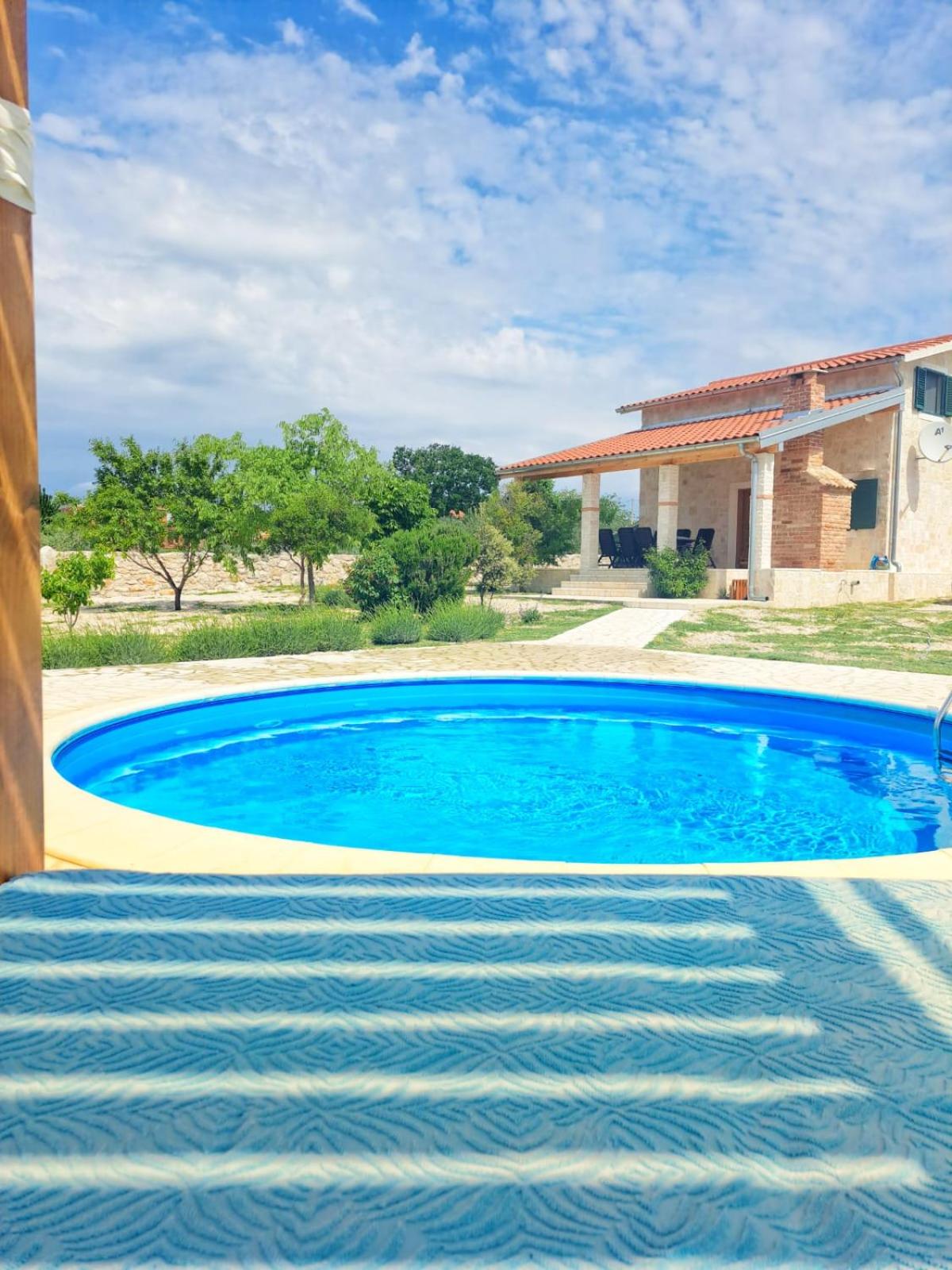 Villa Stone Pearl with heated swimming pool view 4
