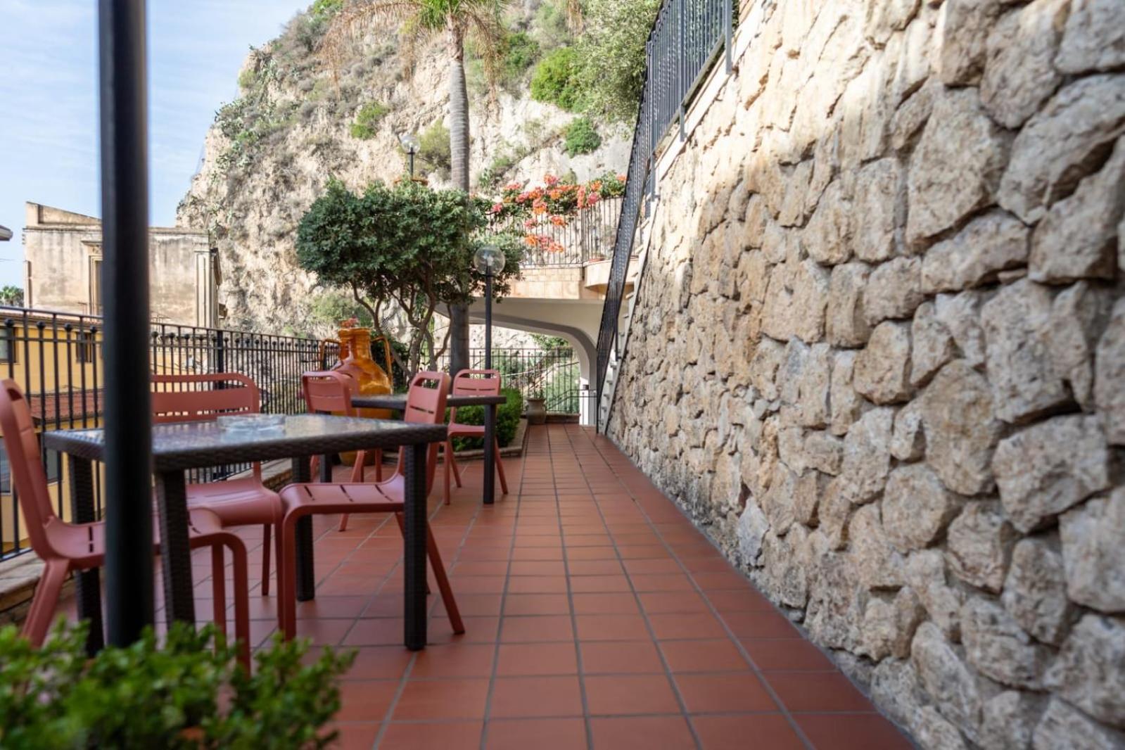 outdoor BBQ area