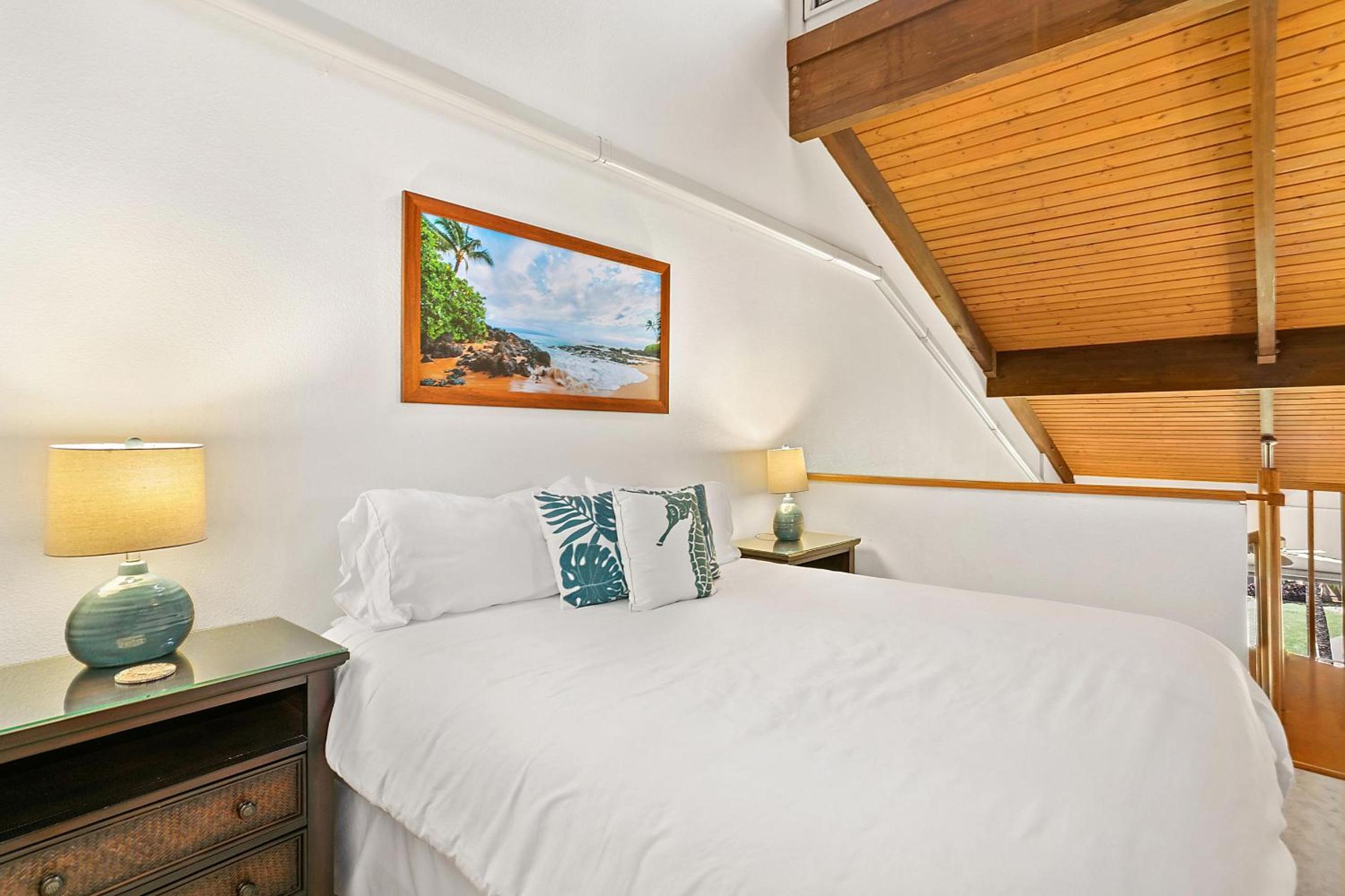 Kamaole Sands 7-406, Courtyard & Ocean Views, AC