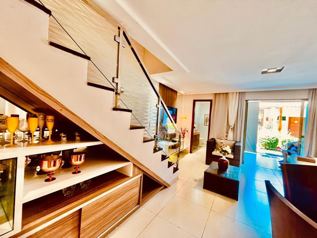 Bangalô com área de lazer estilo resort