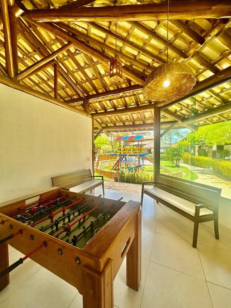 Bangalô com área de lazer estilo resort