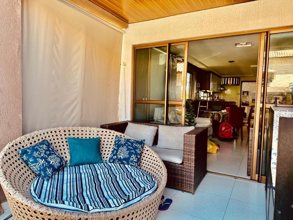 Bangalô com área de lazer estilo resort
