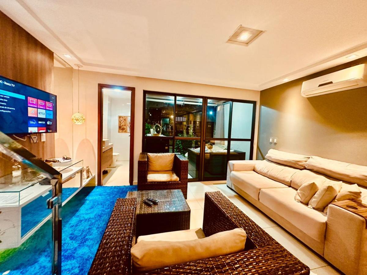 Bangalô com área de lazer estilo resort