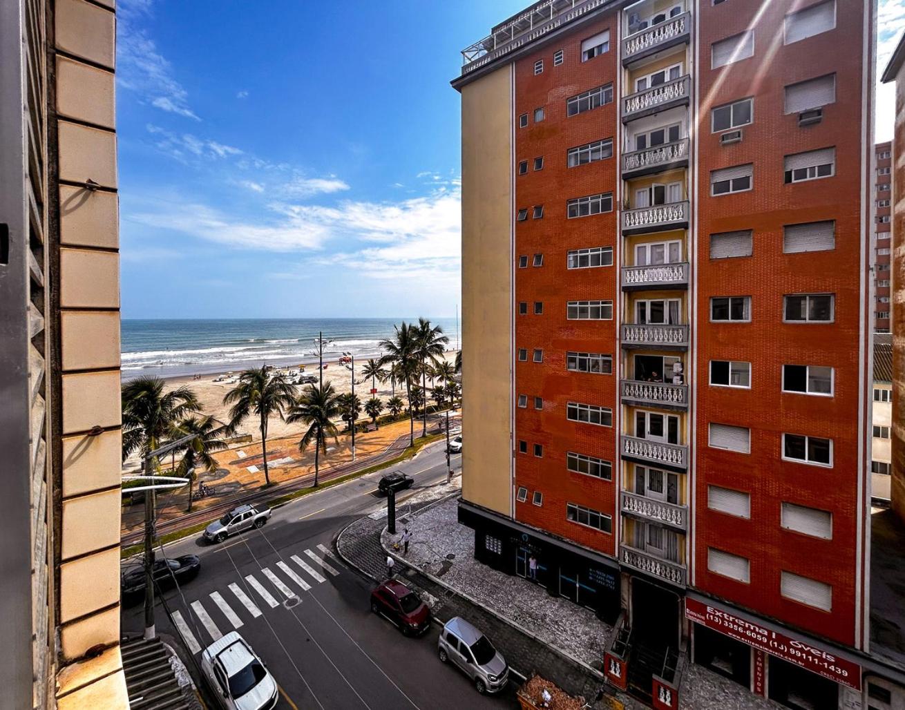 Apto beira mar Praia da Vila Tupi - Praia Grande