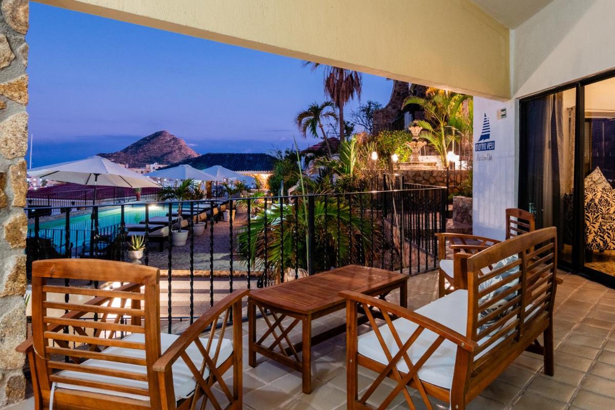 outdoor BBQ area