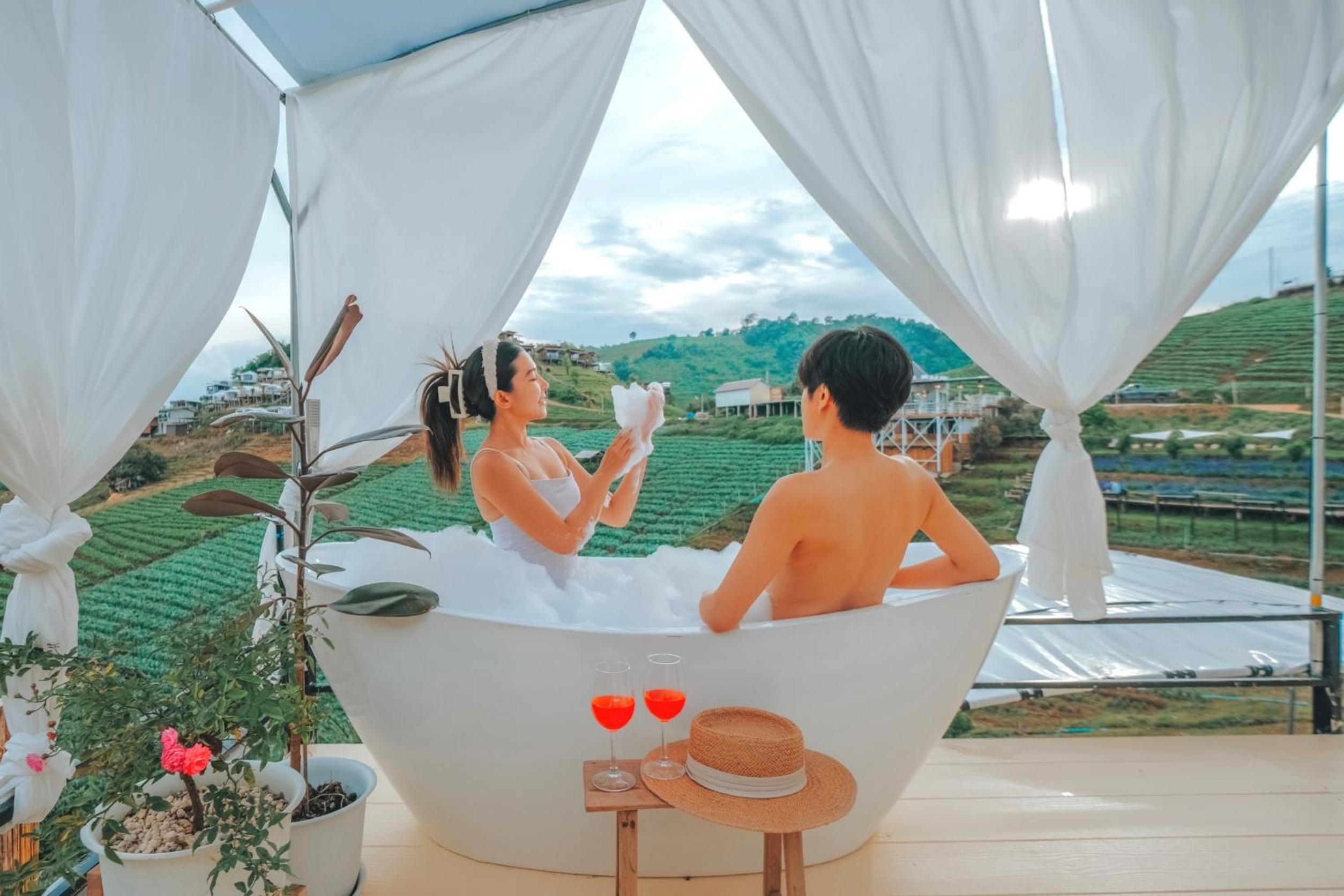 ภูวินคาเฟ่ โฮมสเตย์ Phuwin Homestay Monjam