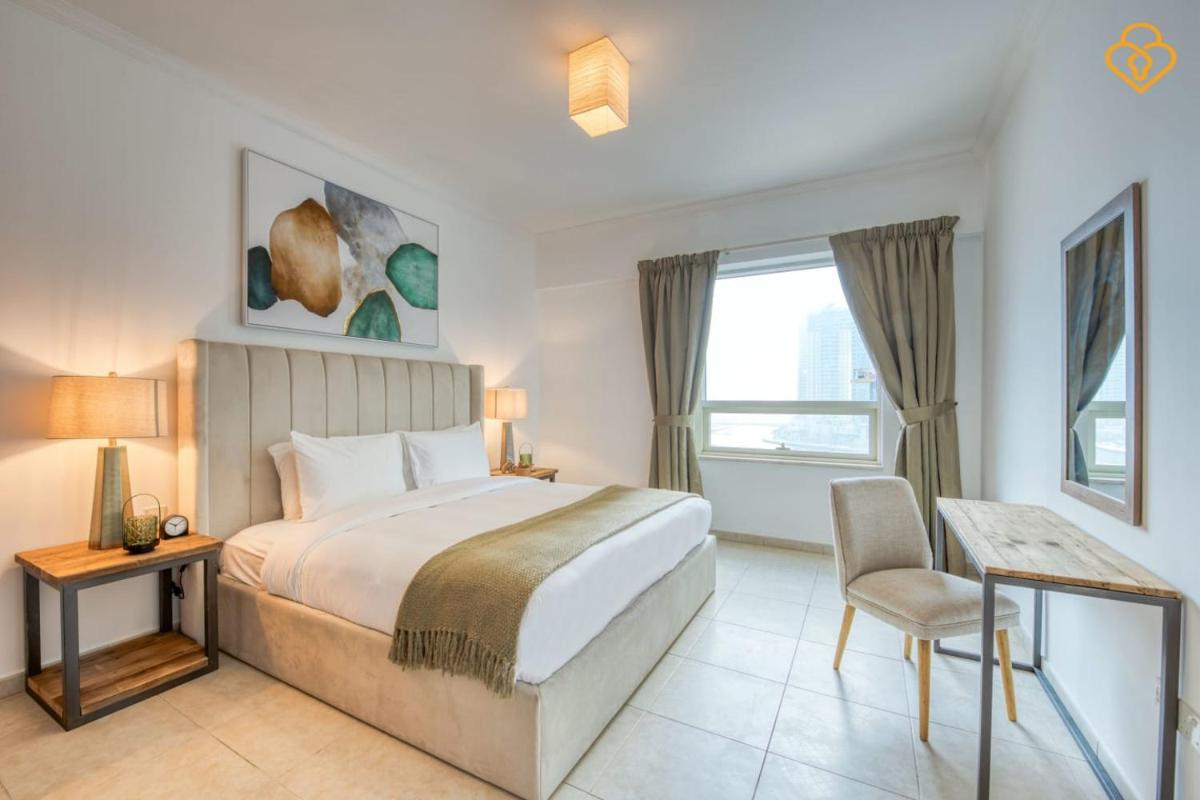 Keysplease Marina View 2 B/R Upgraded Apt near metro, Sahab Tower Dubai Marina