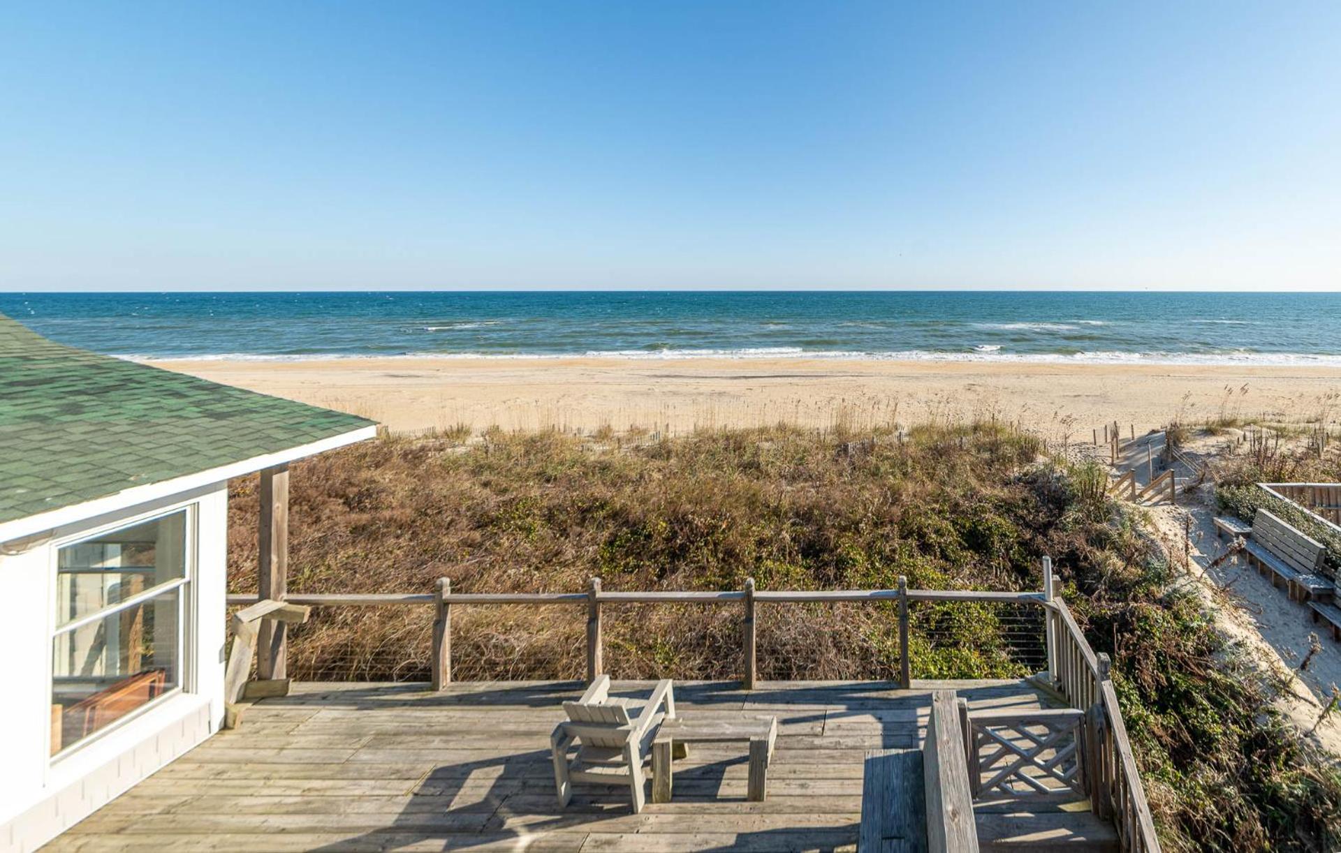 York - Duck, Carolina Dunes, Oceanfront, Ocean View, Hot Tub, Large Decks, Pets OK