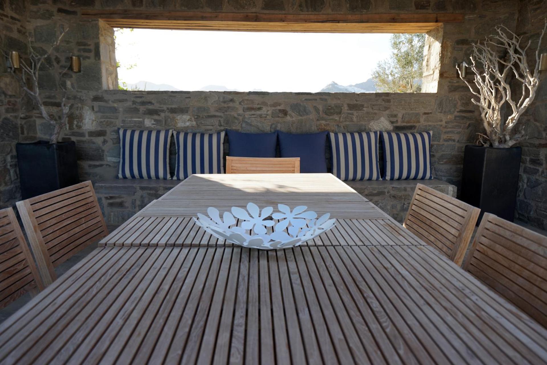 Traditional Cycladic Stone House view 2