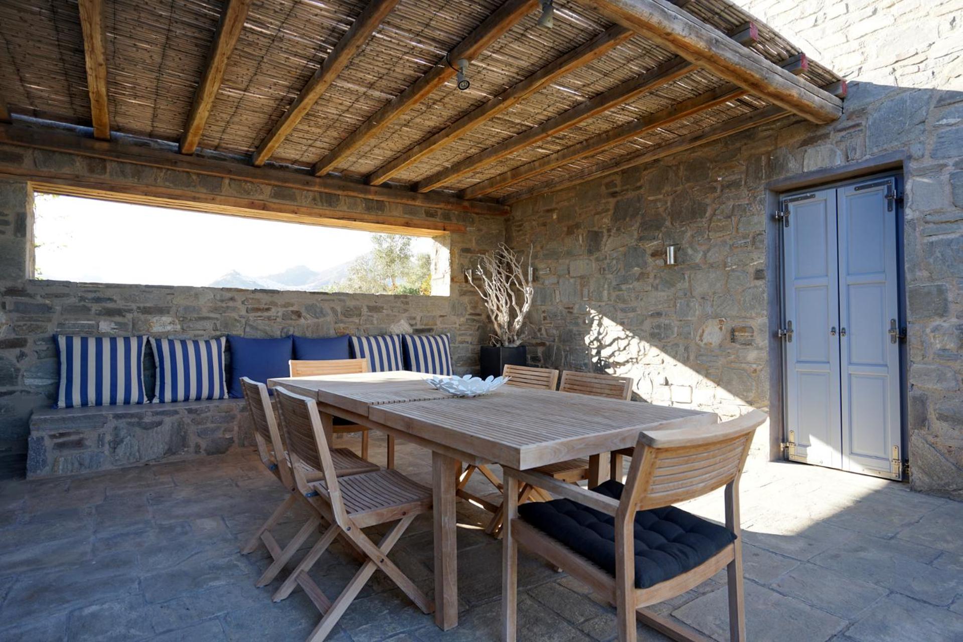 Traditional Cycladic Stone House view 4