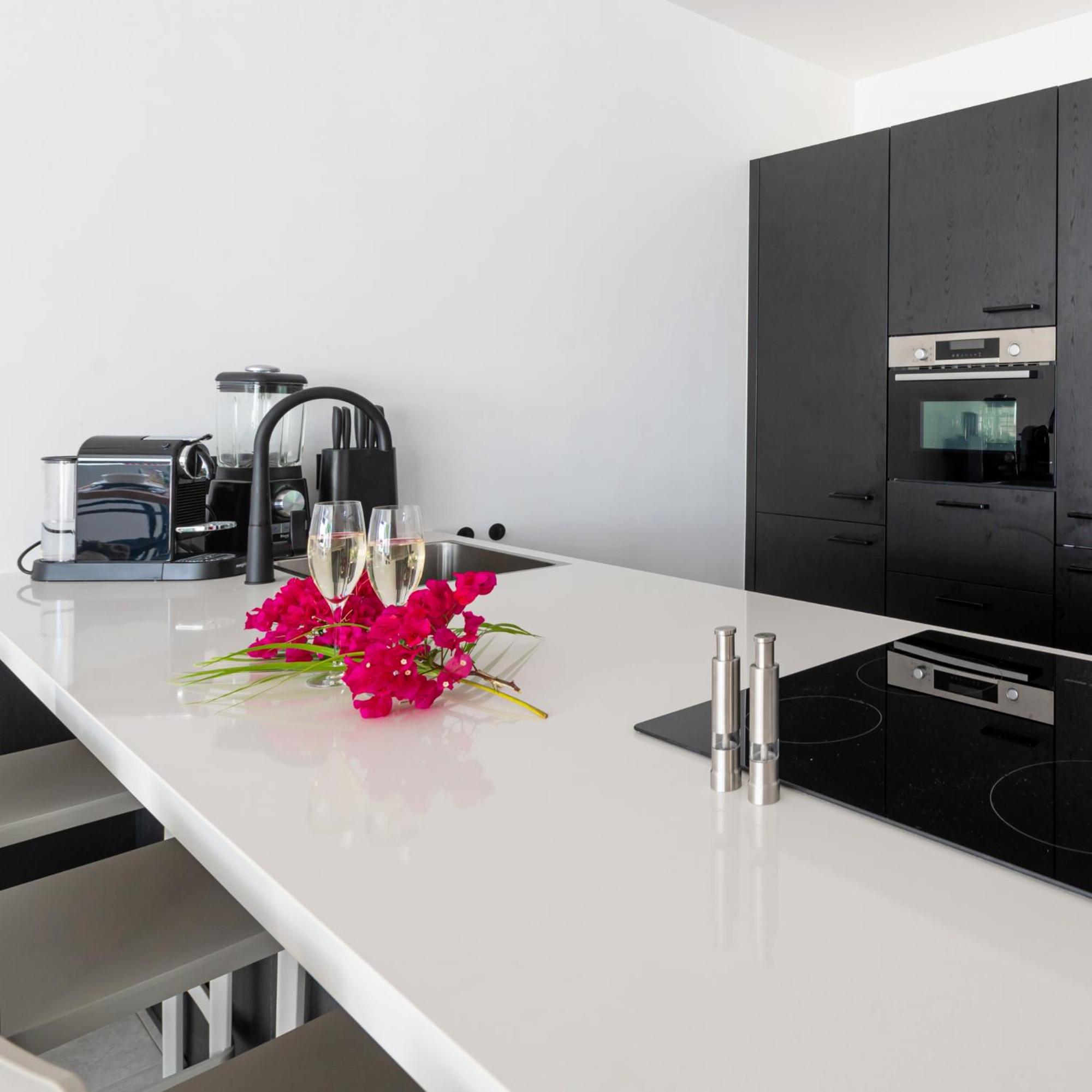 Palm Suite - Newly constructed poolside apartment just minutes from the beach