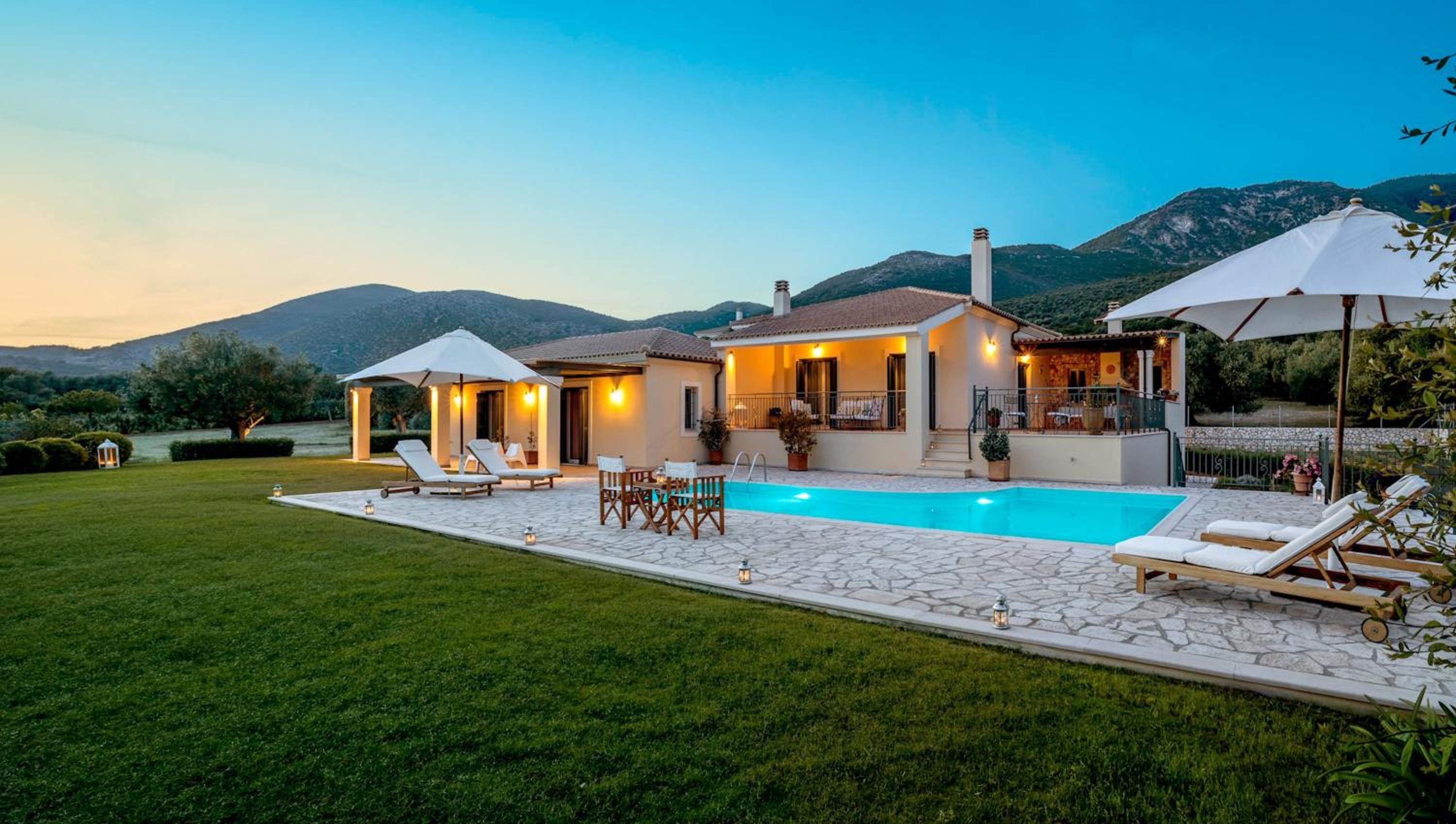 Splendid Kefalonia Villa - 2 Bedrooms - Villa Olivia - Great Sea and Mountain Views - Trapezaki view 2